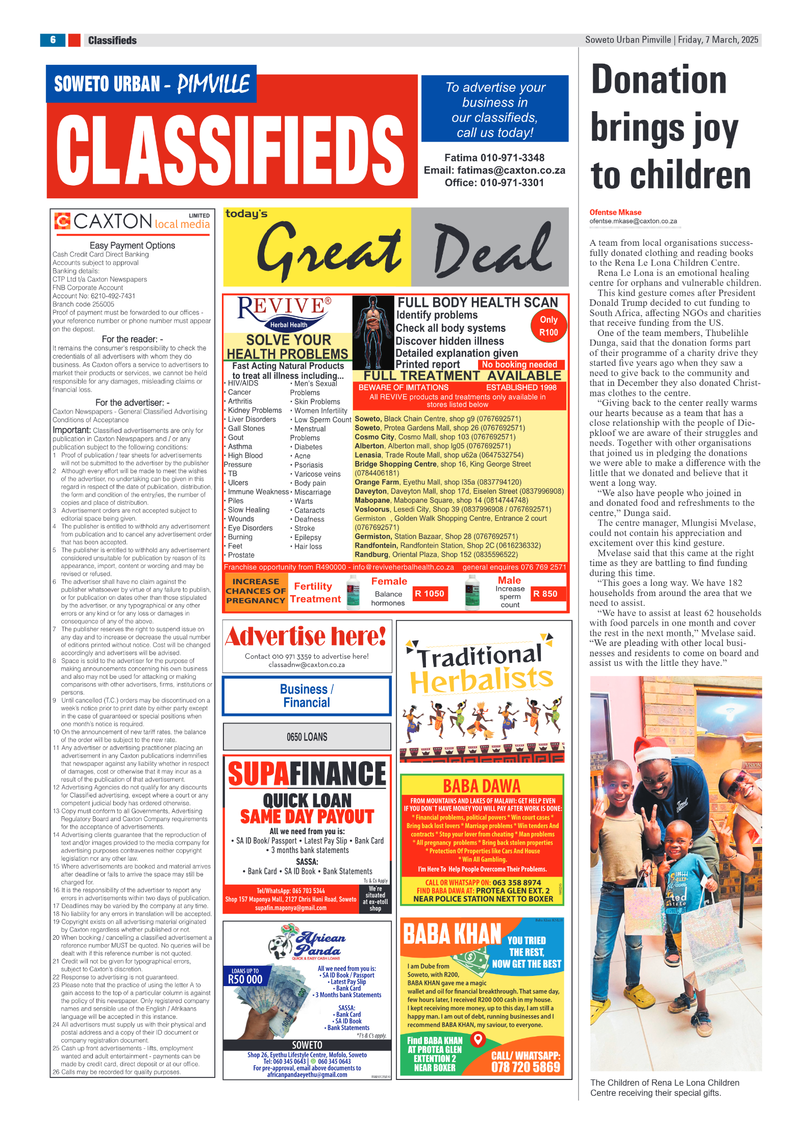 Pimville: 7 March 2025 page 6