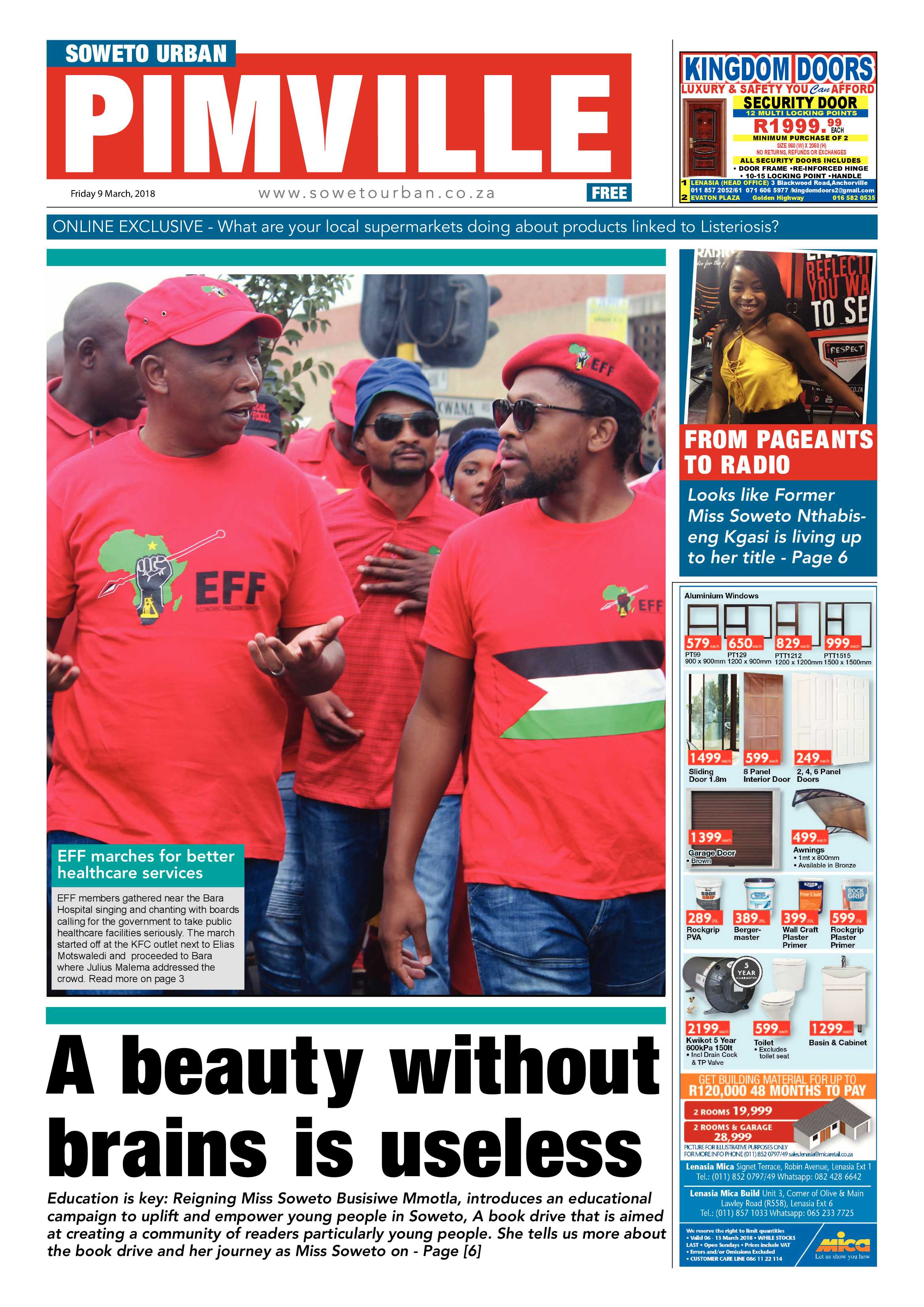 Pimville – Feb 23, 2018 issue page 1