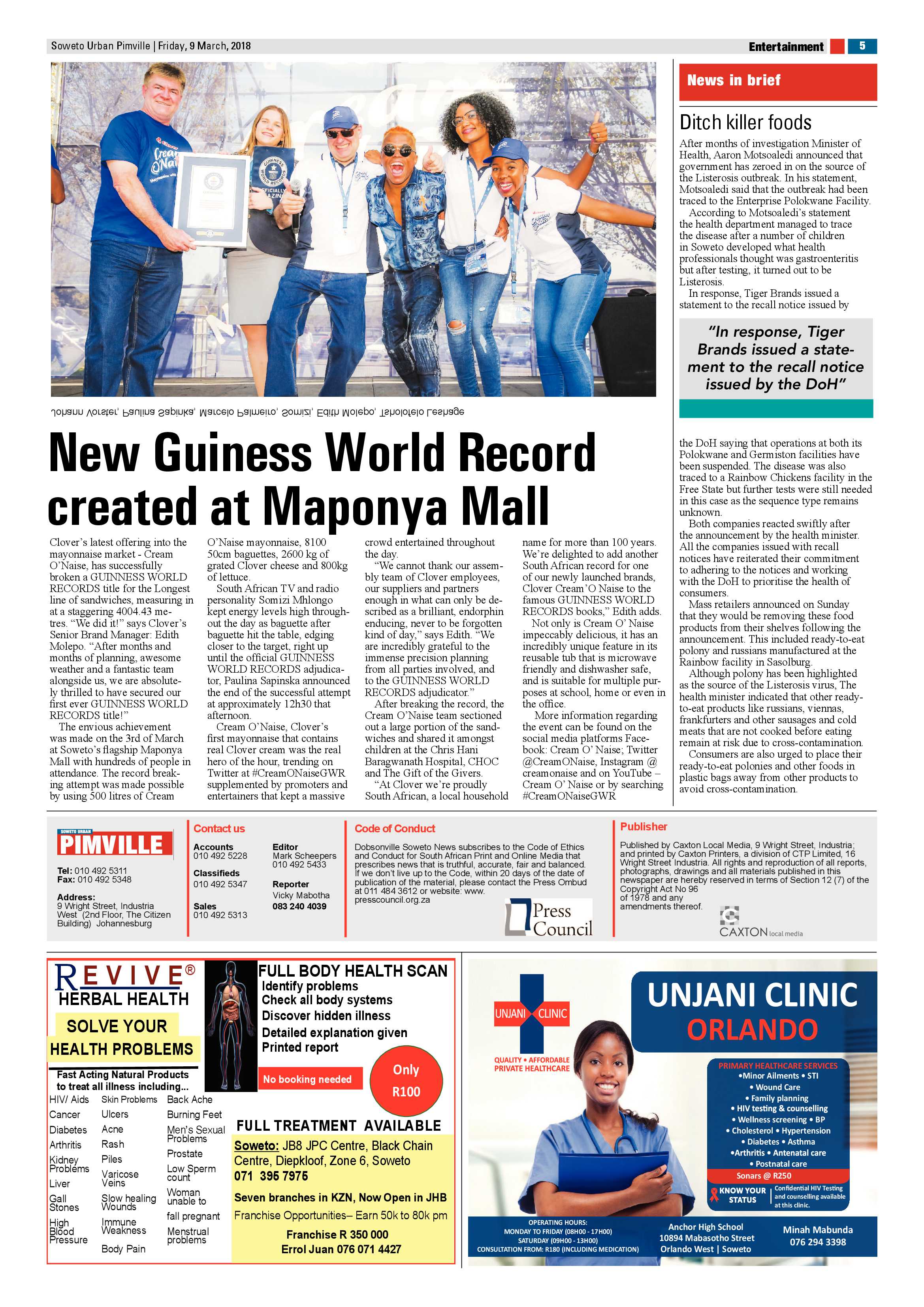 Pimville – Feb 23, 2018 issue page 5