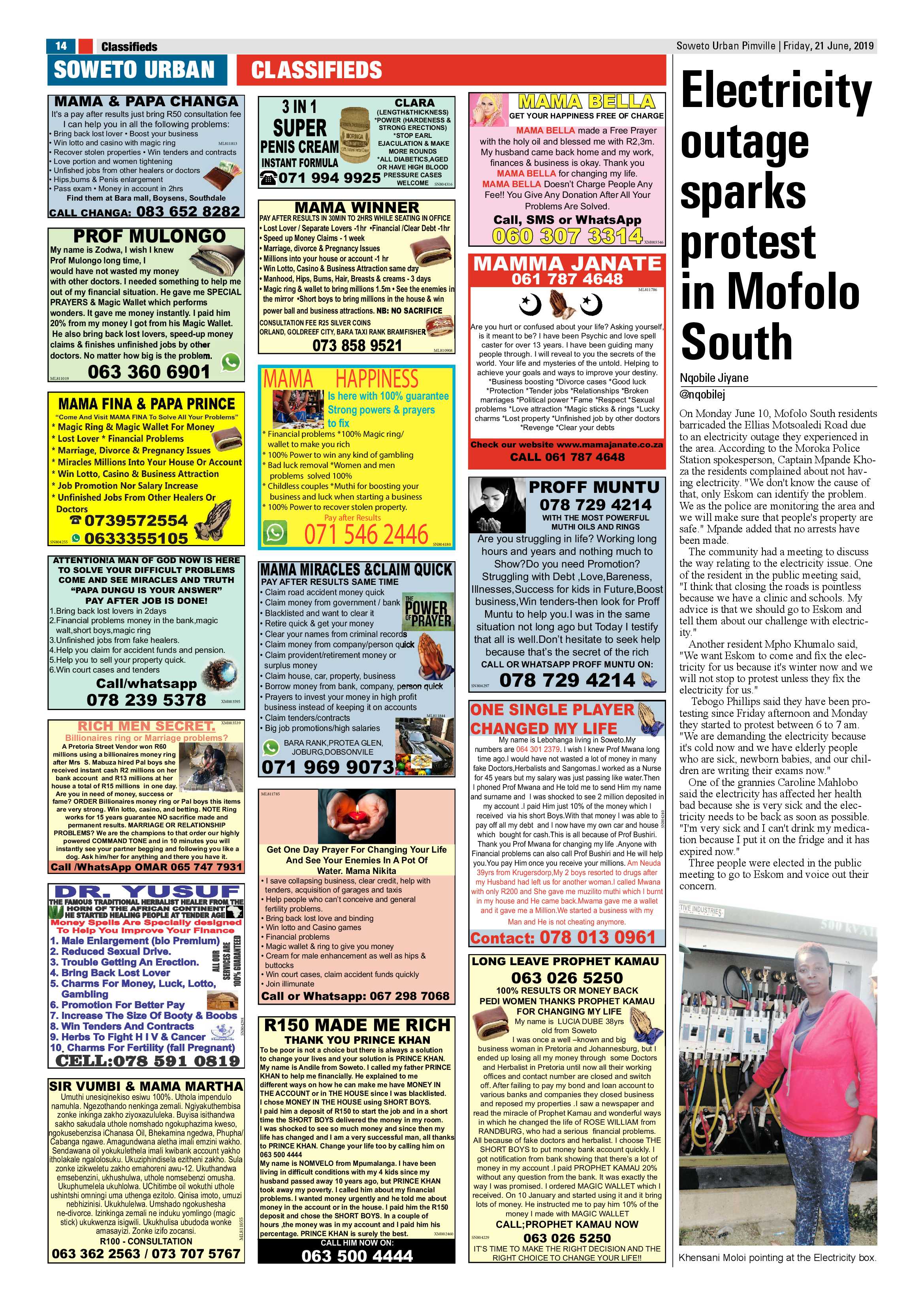 Pimville News – June 21, 2019 page 13