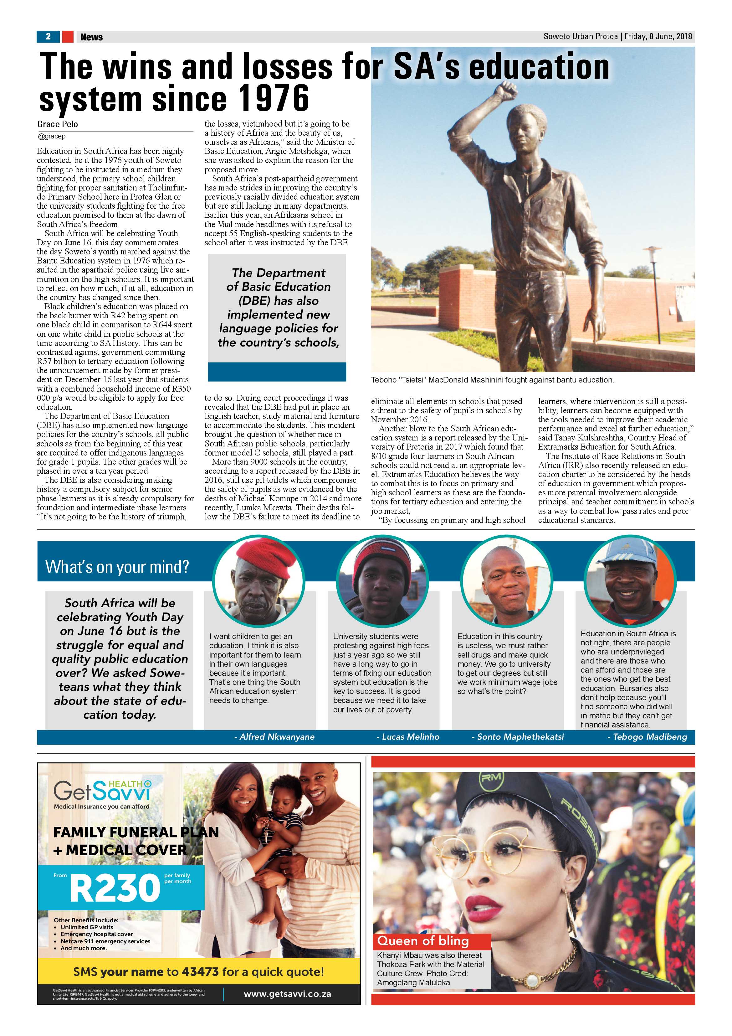 Protea – June 8, 2018 issue page 2
