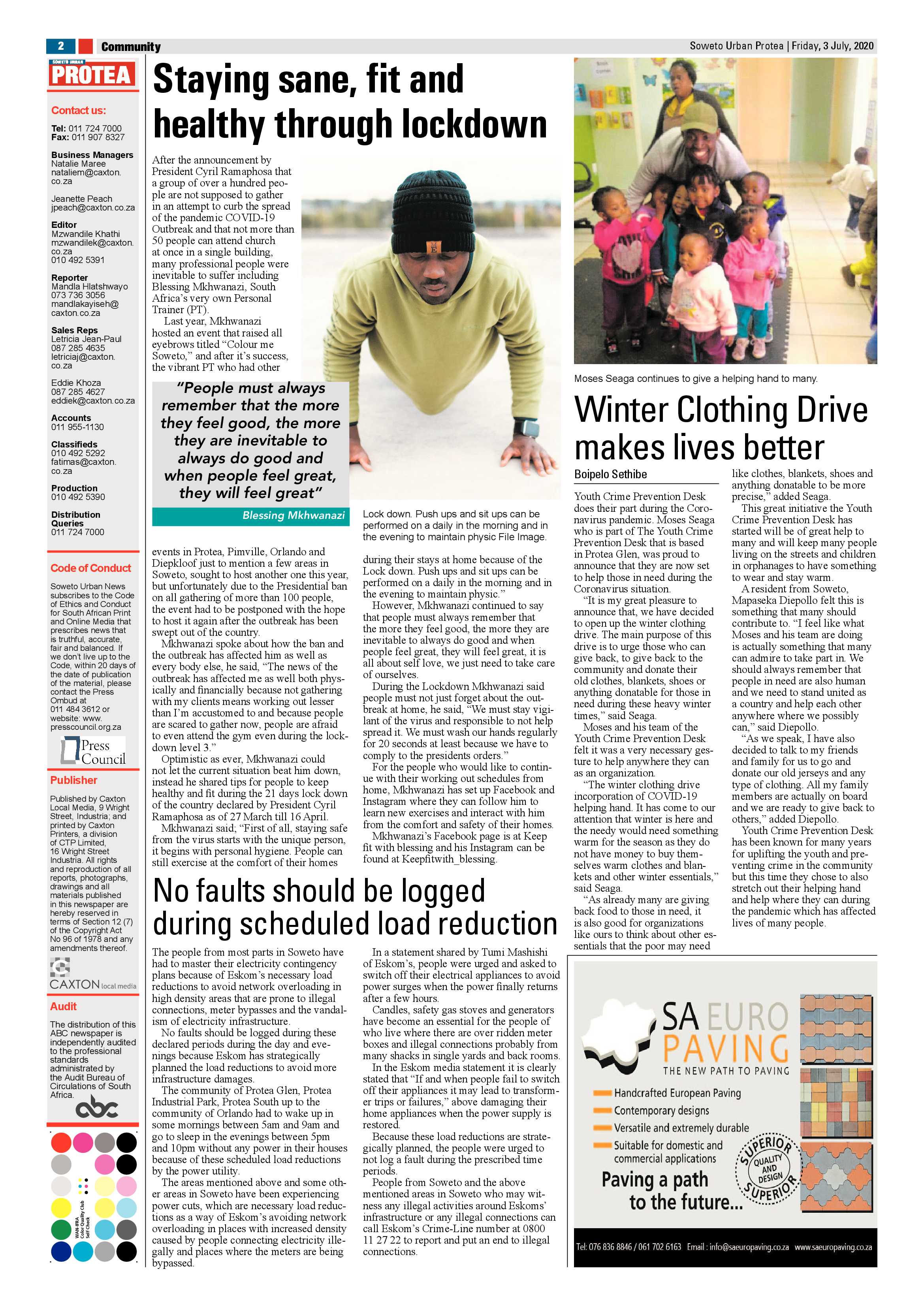 Protea July 03, 2020 page 2