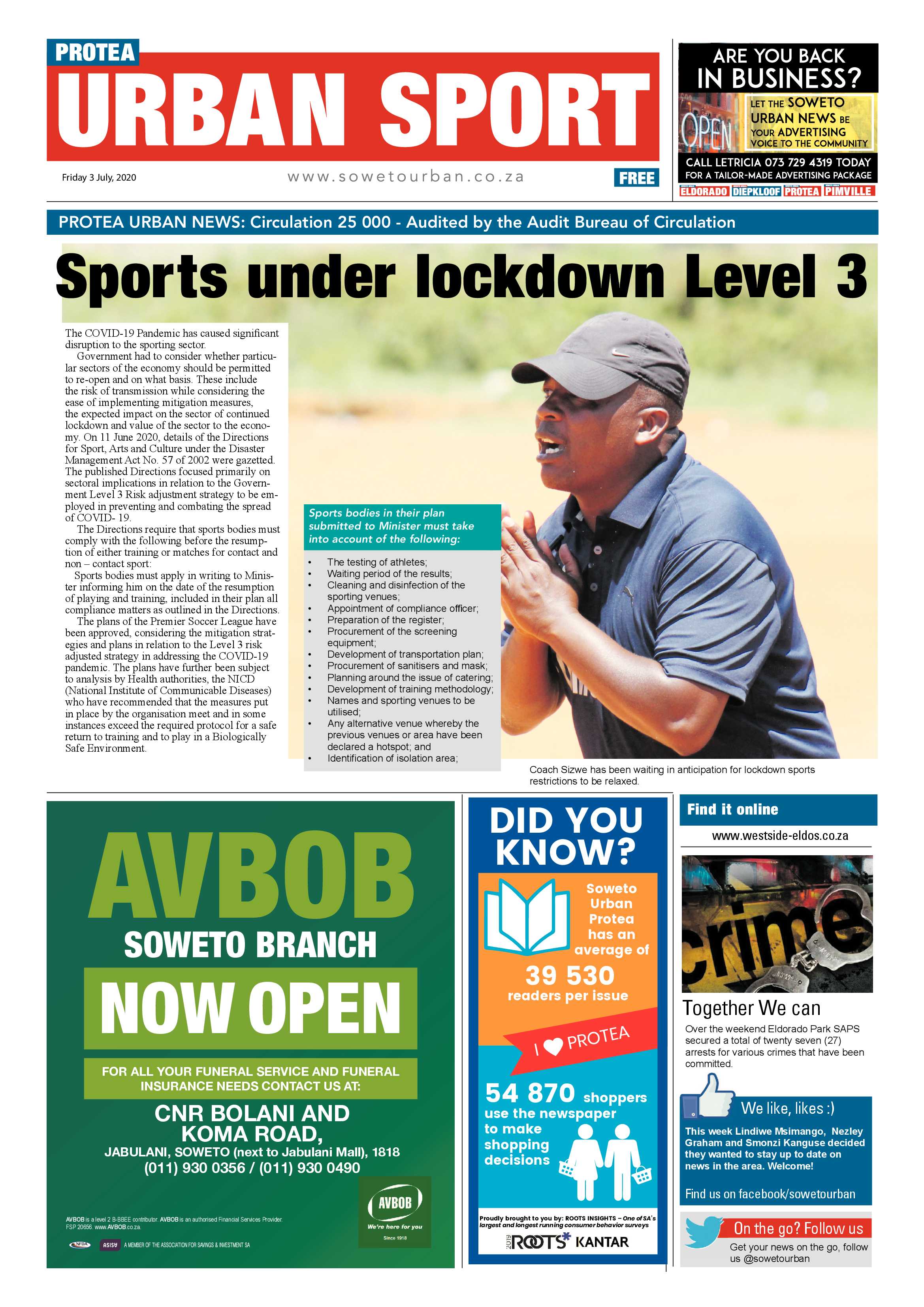 Protea July 03, 2020 page 8