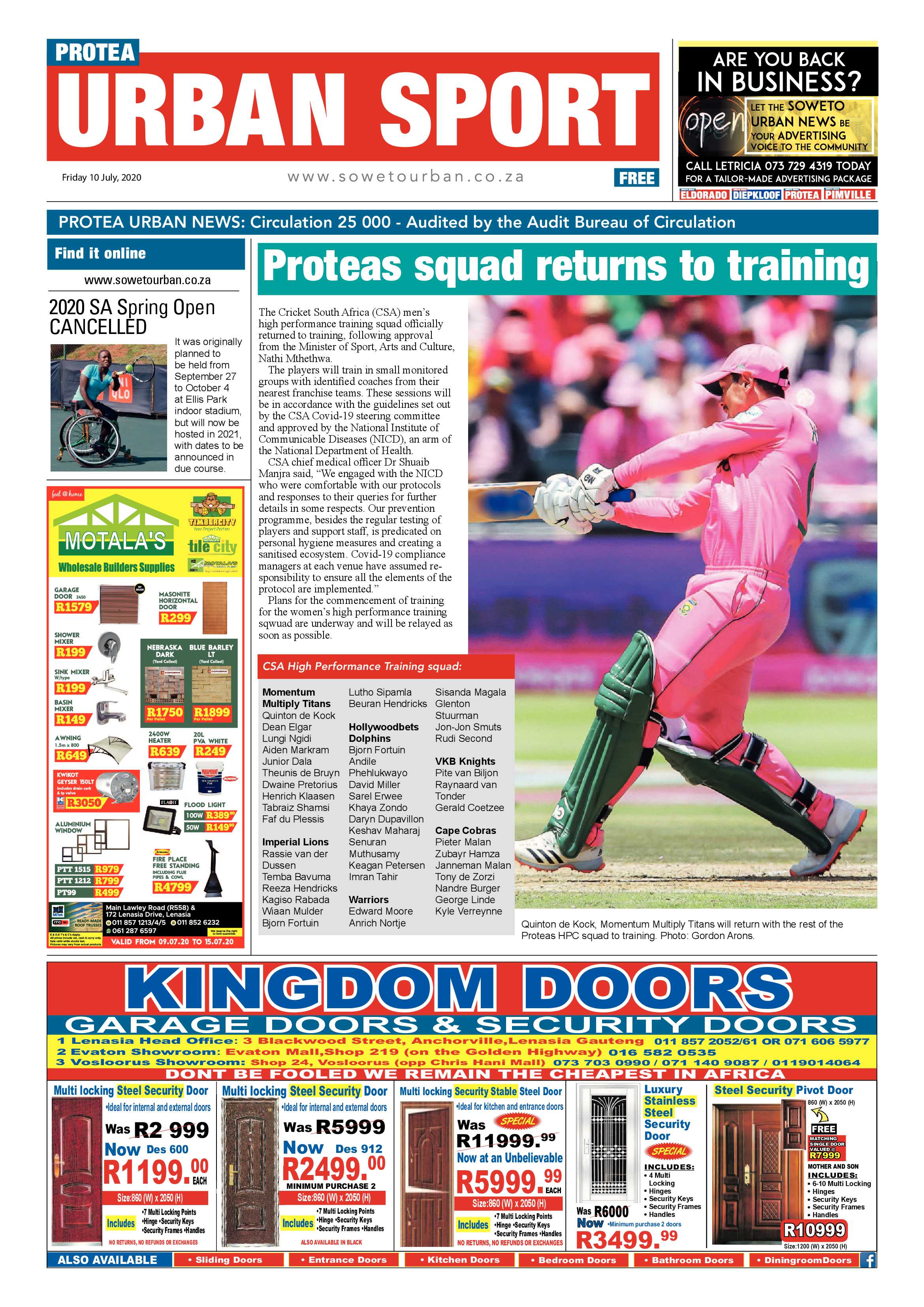 Protea July 10, 2020 page 8