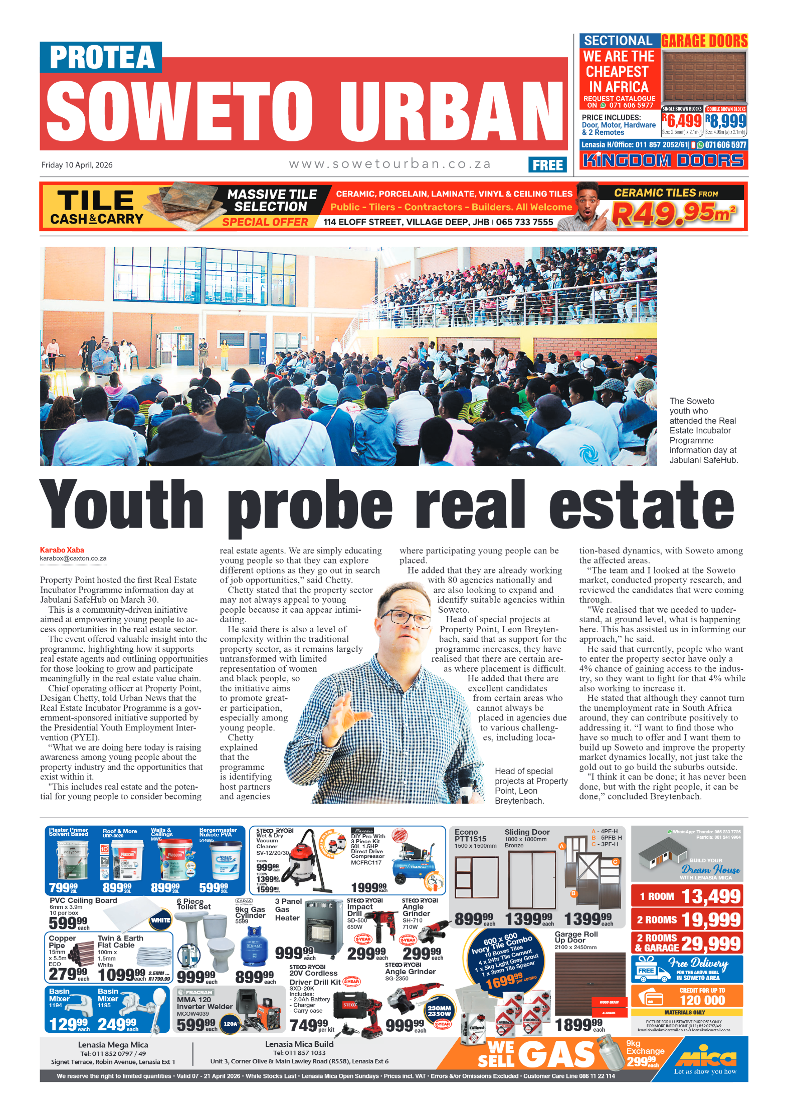 Protea: 10 April 2026 page 1