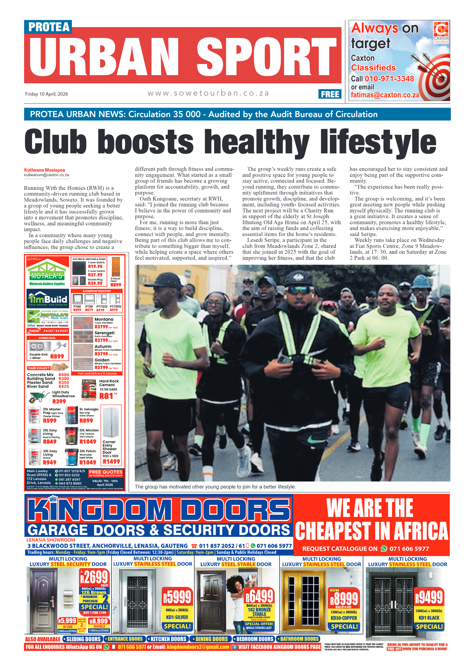 Protea: 10 April 2026 page 8