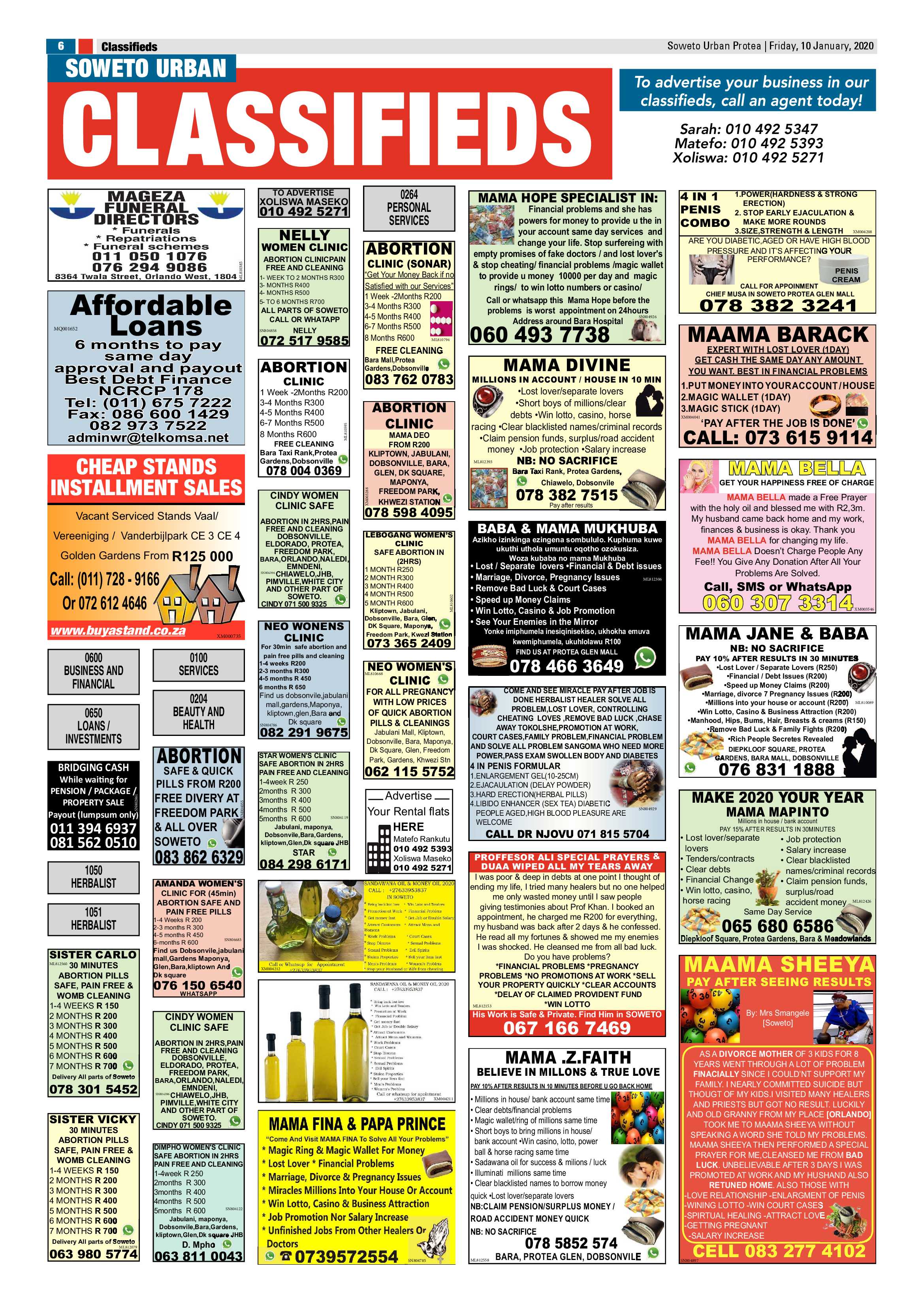 Protea News – January 10, 2020 page 6