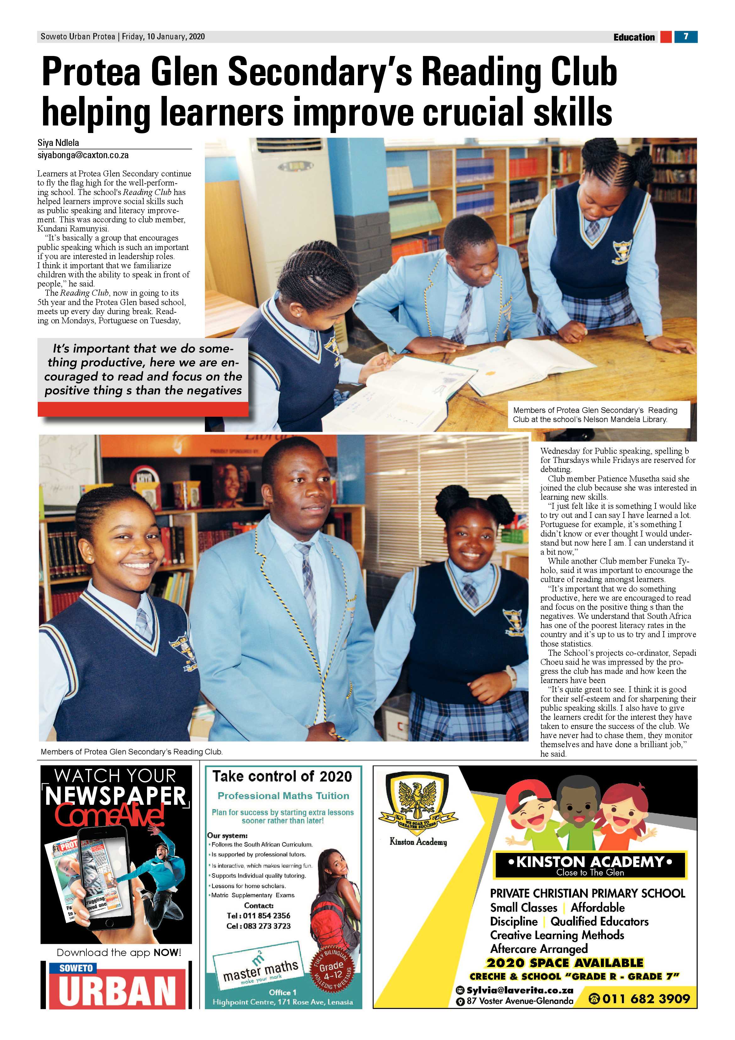 Protea News – January 10, 2020 page 7
