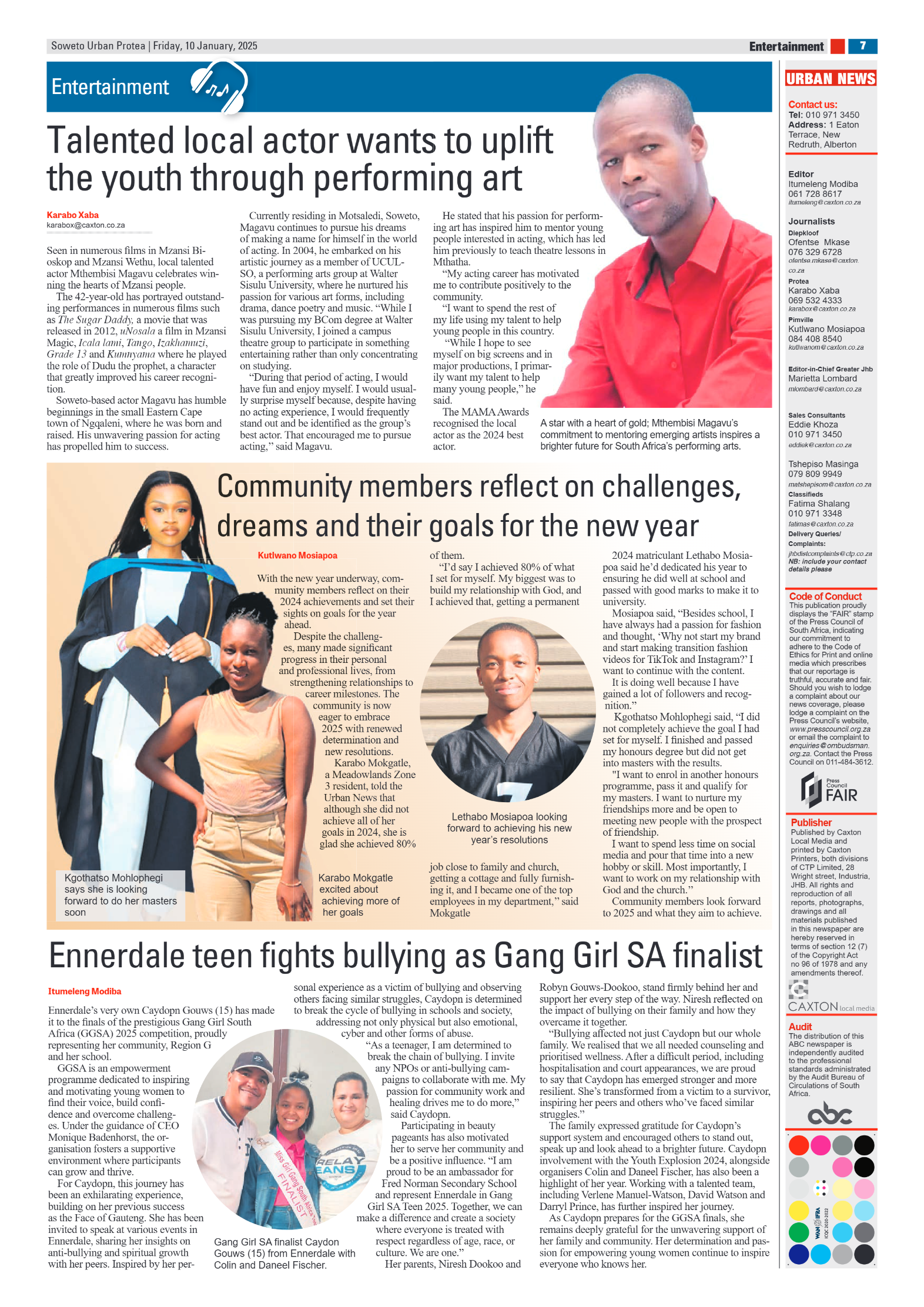 Protea: 10 January 2025 page 7