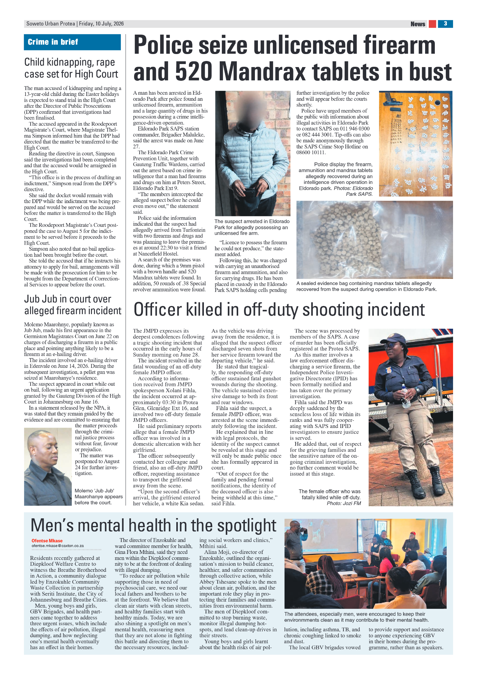 Protea 10 July 2026 page 3