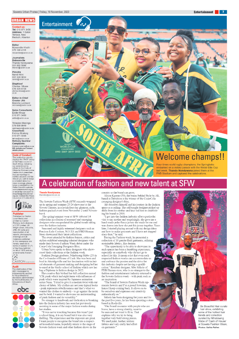 Protea: 10 November 2023 page 7