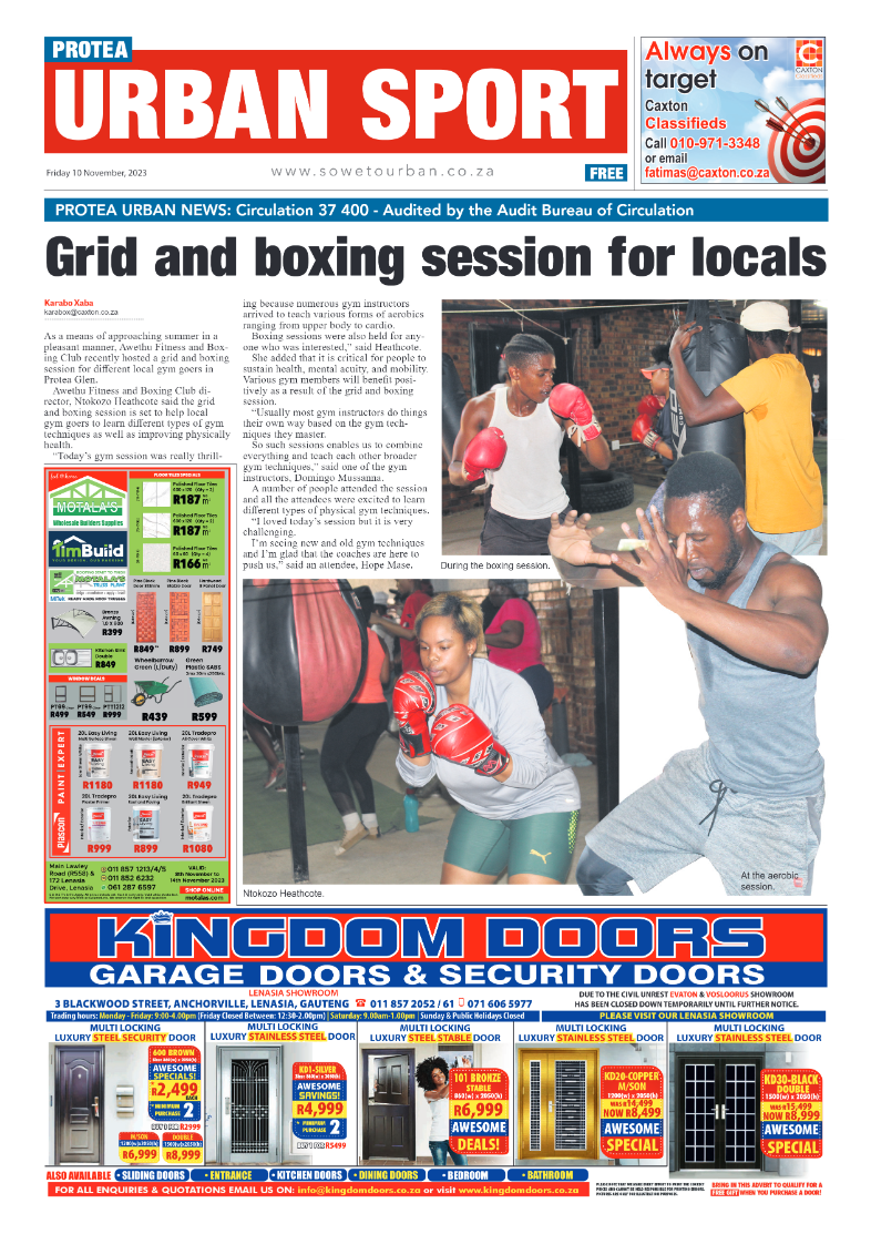 Protea: 10 November 2023 page 8