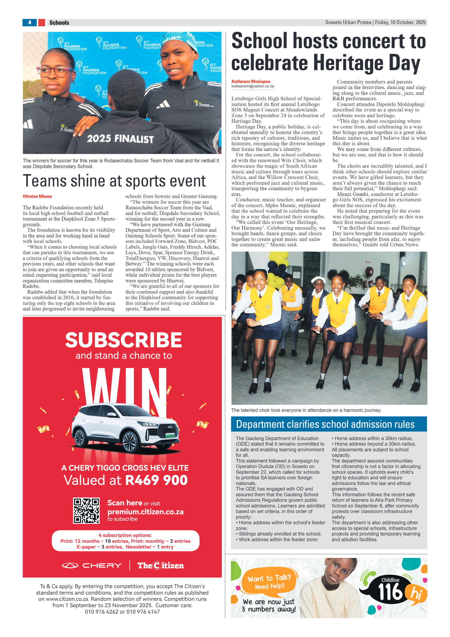 Protea: 10 October 2025 page 4