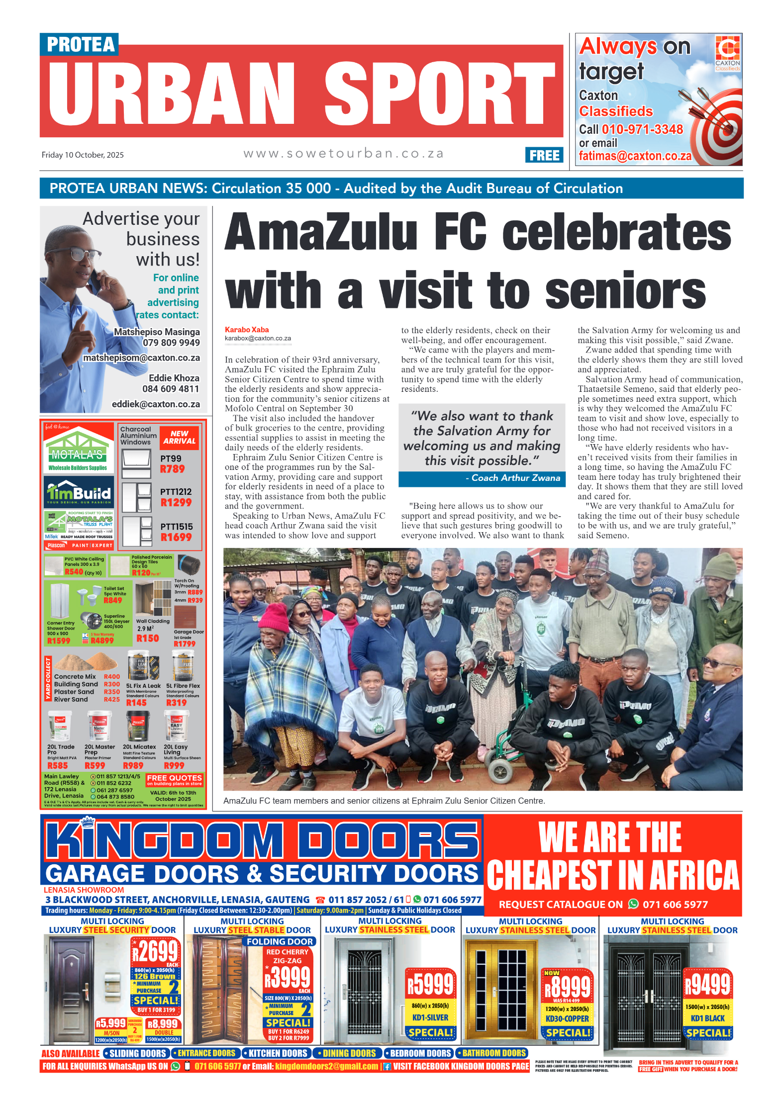 Protea: 10 October 2025 page 8