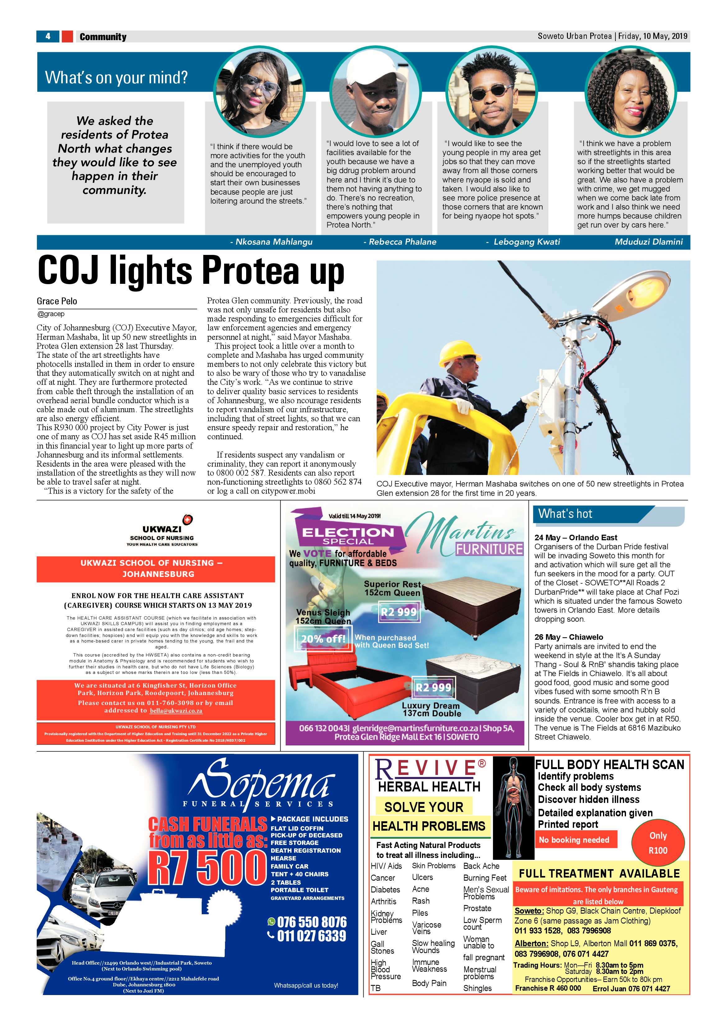 Protea News – May 10, 2019 page 4