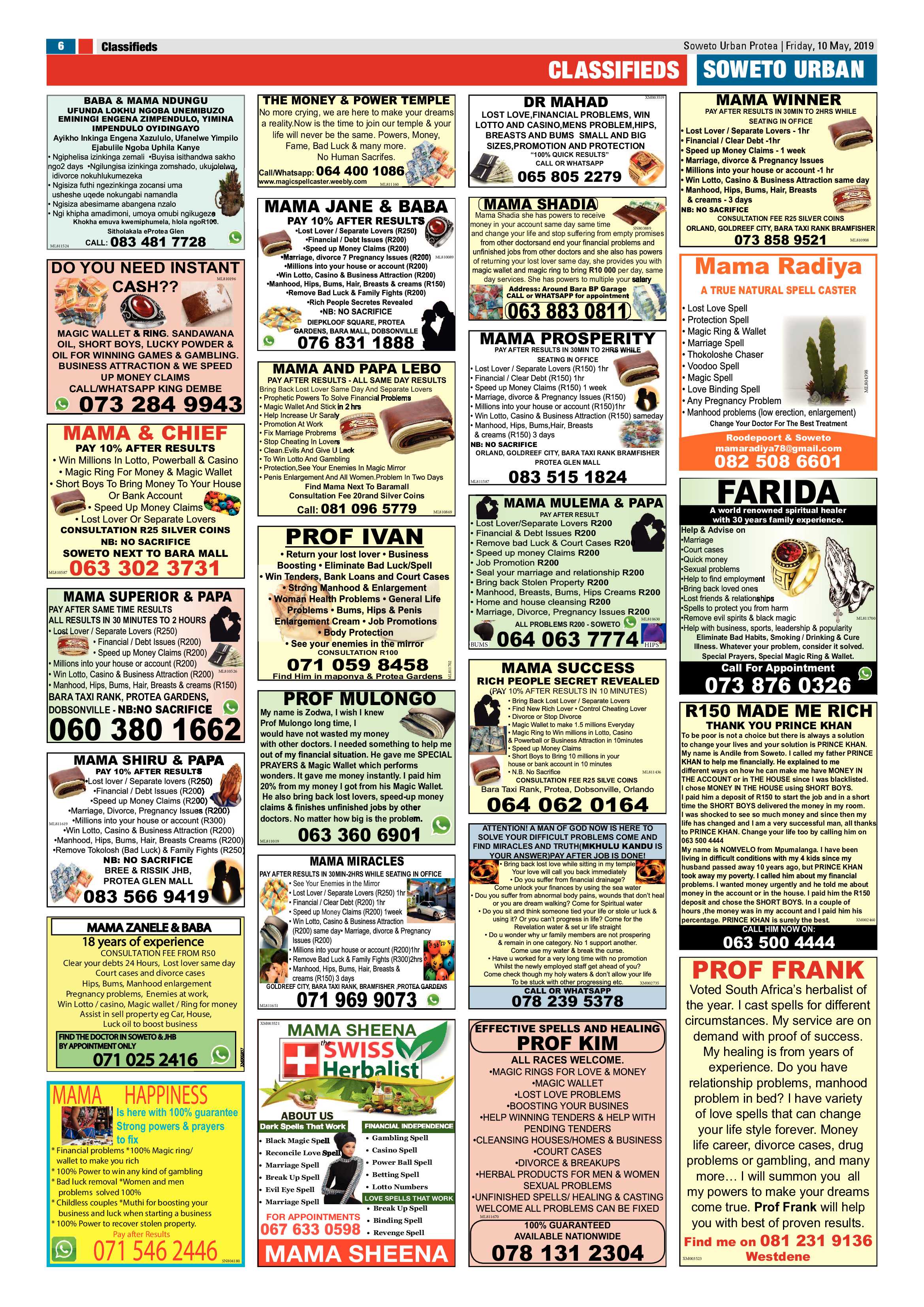 Protea News – May 10, 2019 page 6