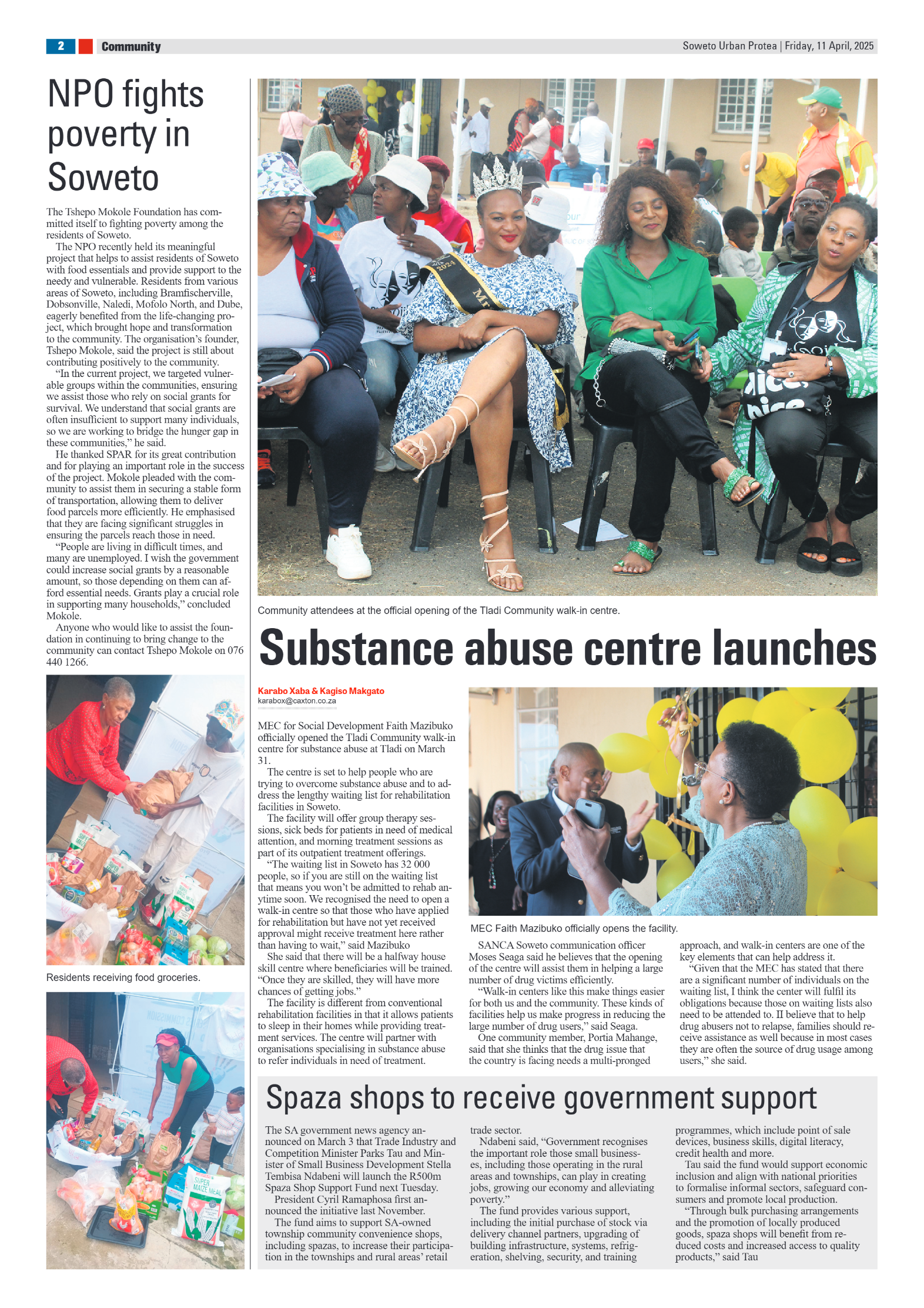 Protea: 11 April 2025 page 2