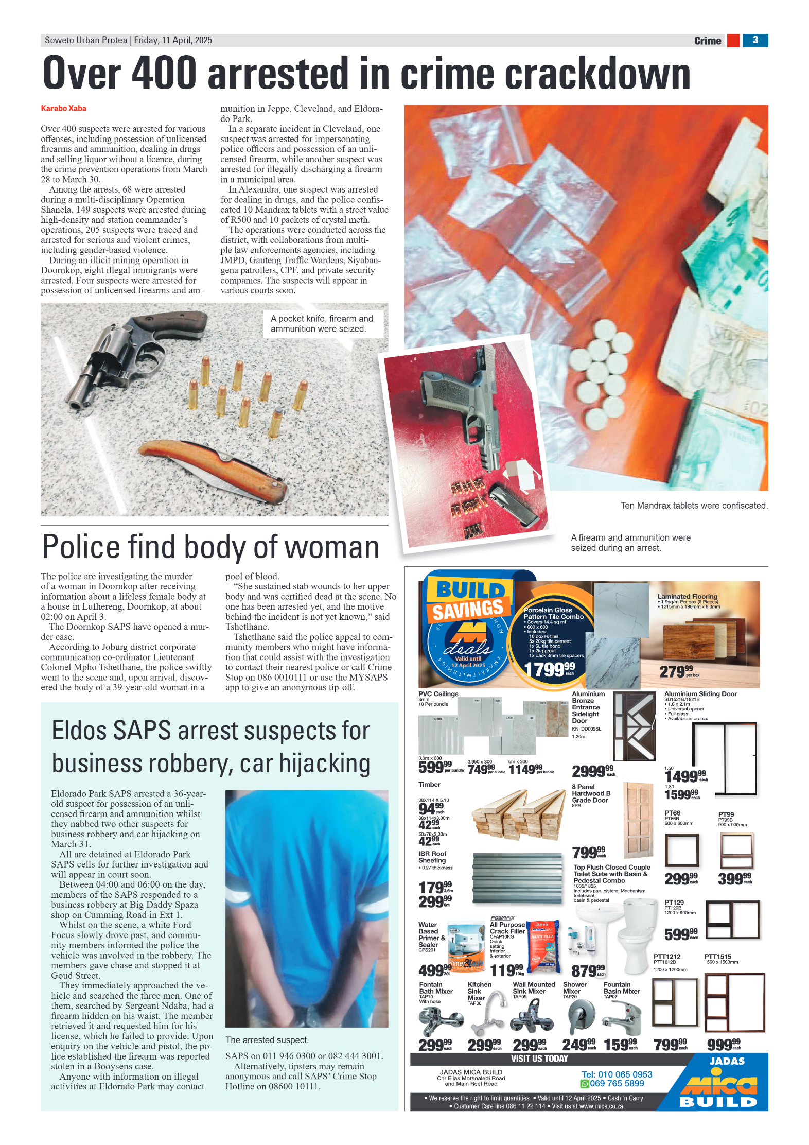 Protea: 11 April 2025 page 3