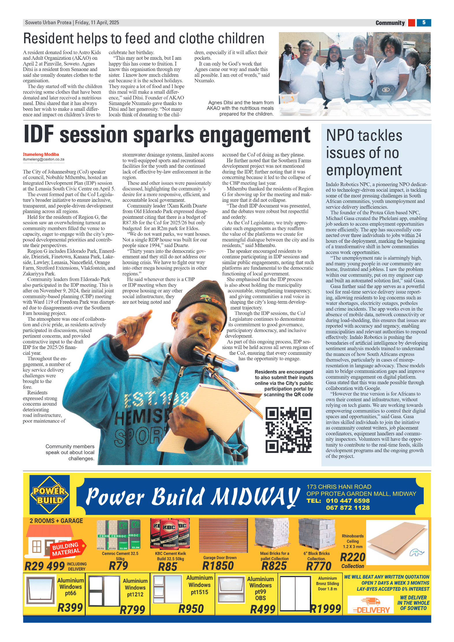 Protea: 11 April 2025 page 5