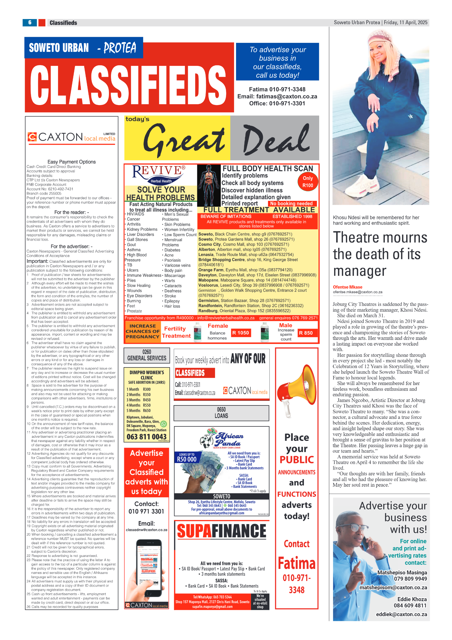 Protea: 11 April 2025 page 6