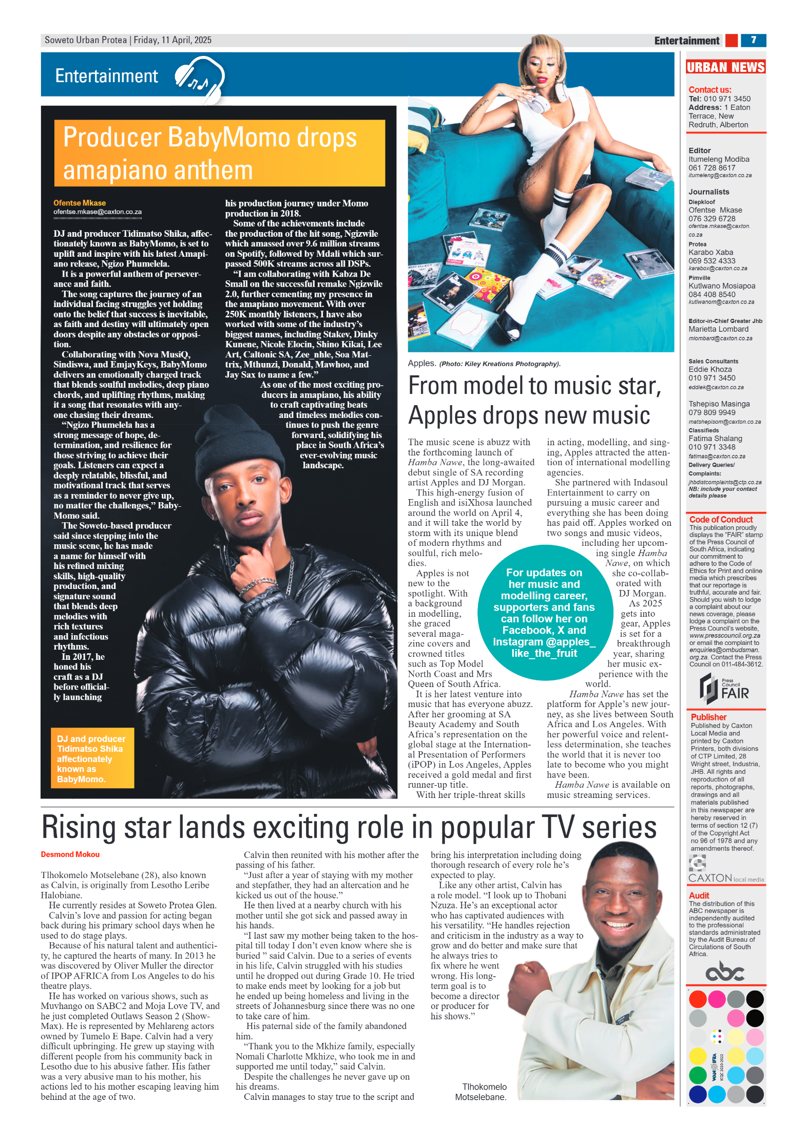 Protea: 11 April 2025 page 7