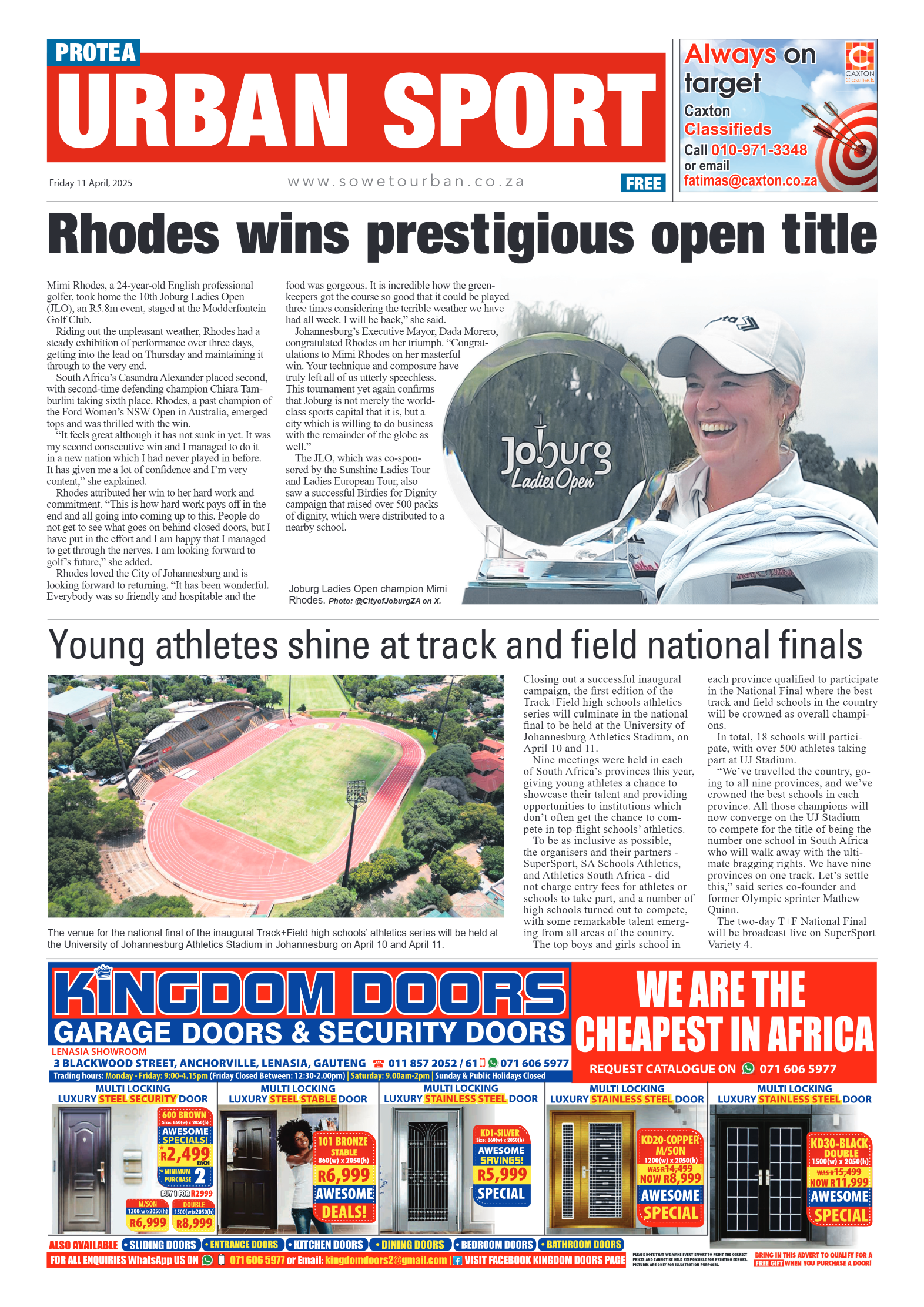 Protea: 11 April 2025 page 8