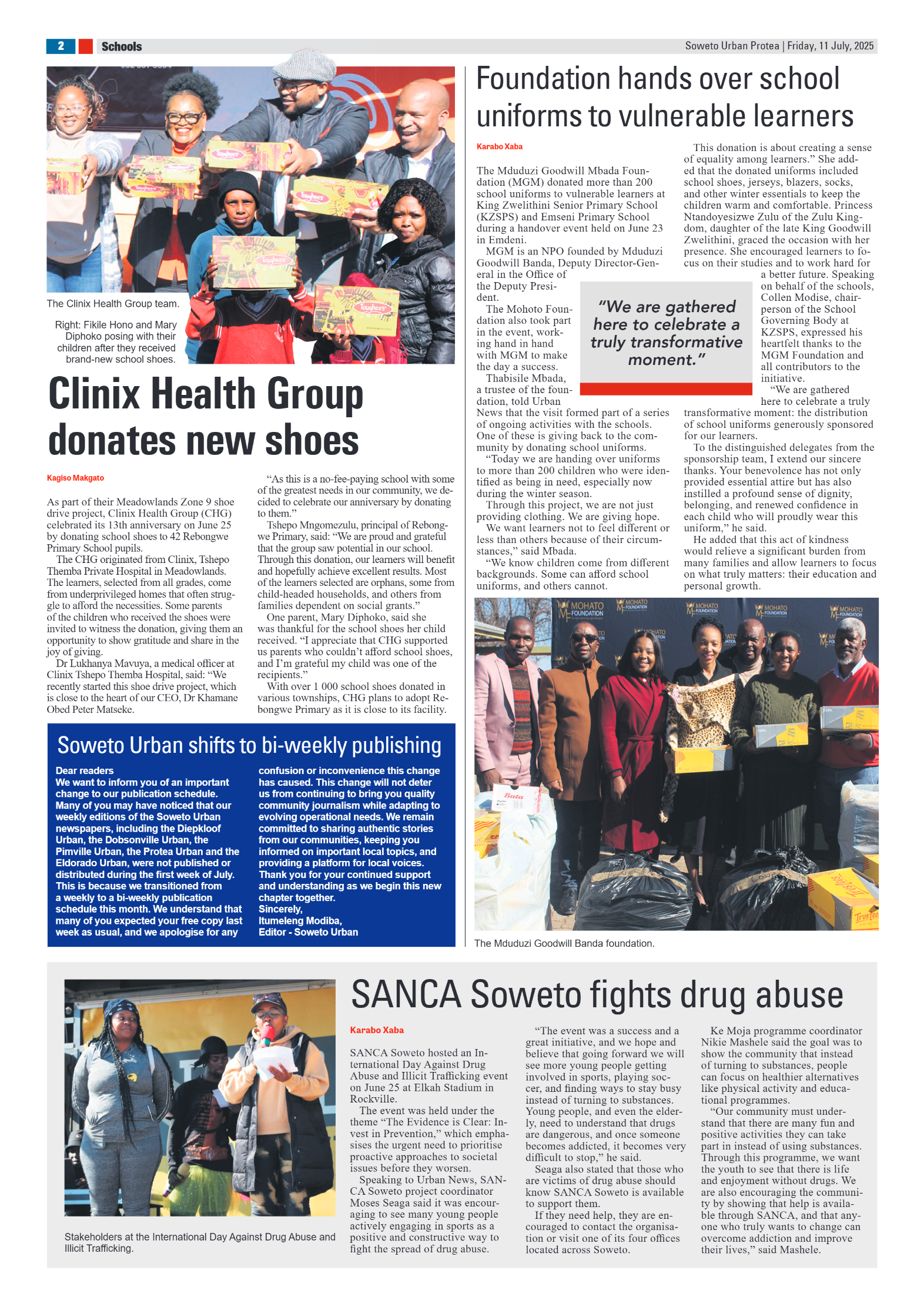 Protea: 11 July 2025 page 2