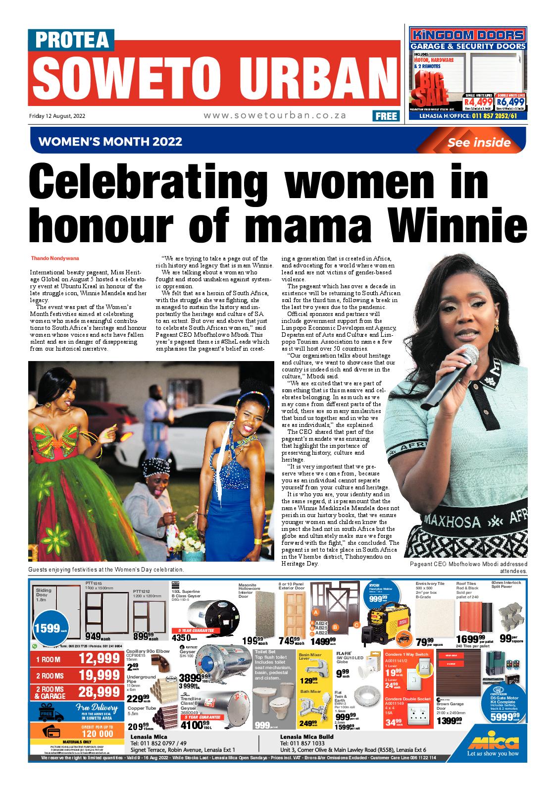 Protea 12 August 2022 page 1