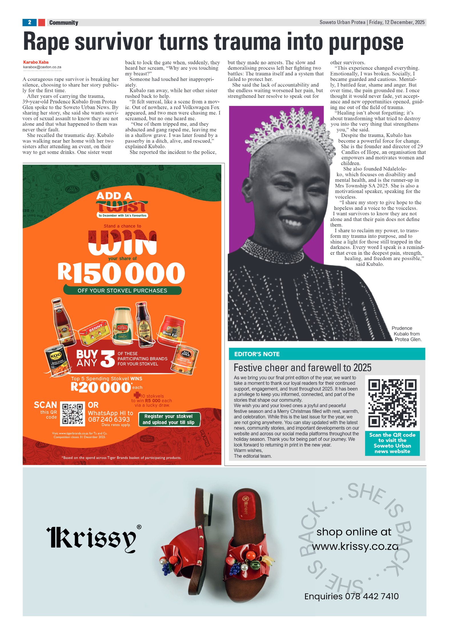 Protea: 12 December 2025 page 2