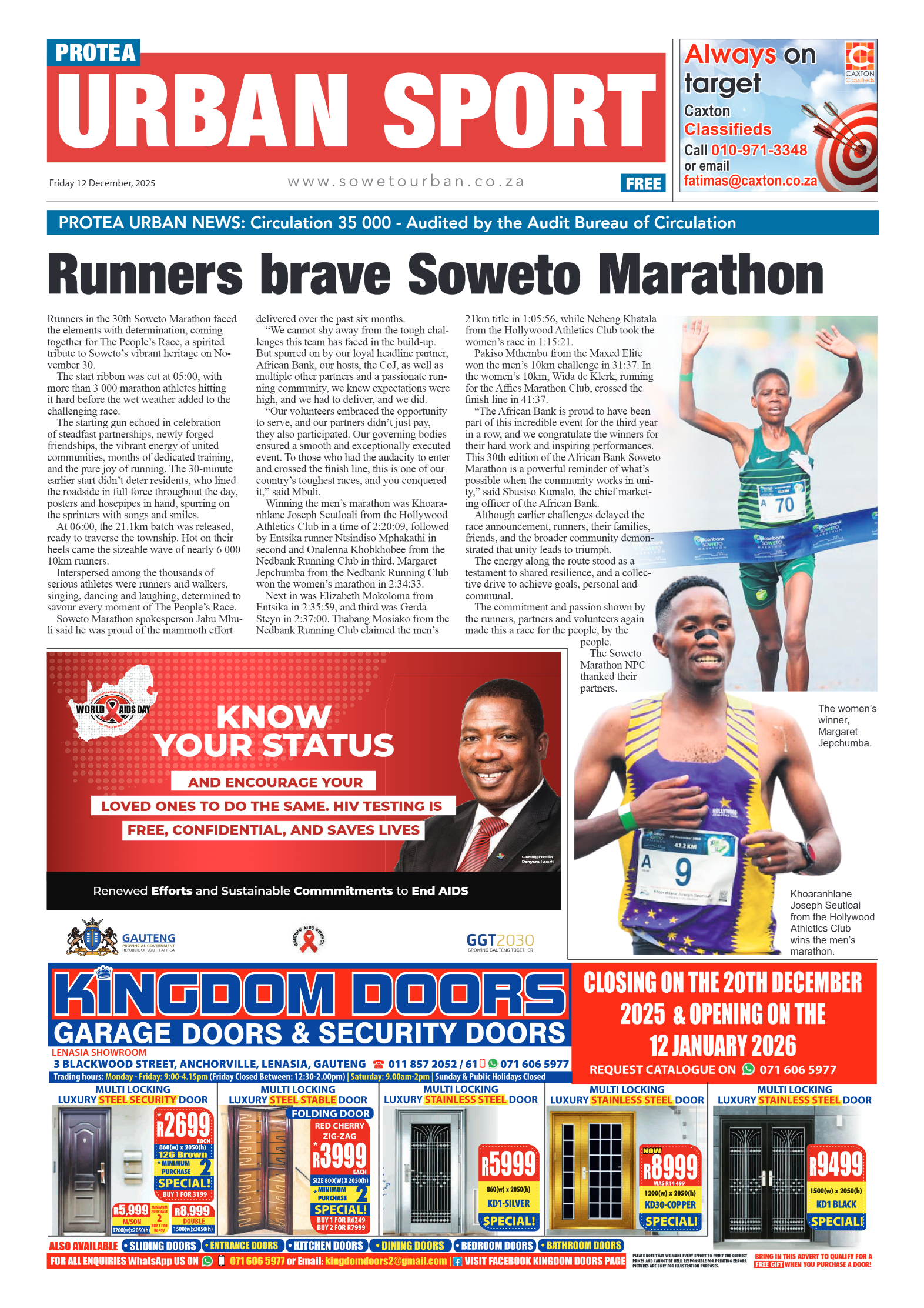 Protea: 12 December 2025 page 8