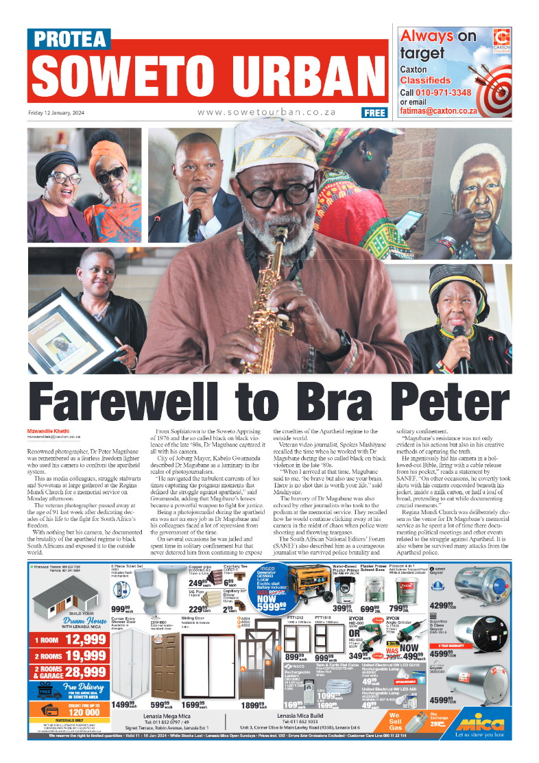Protea: 11 January 2024 page 1