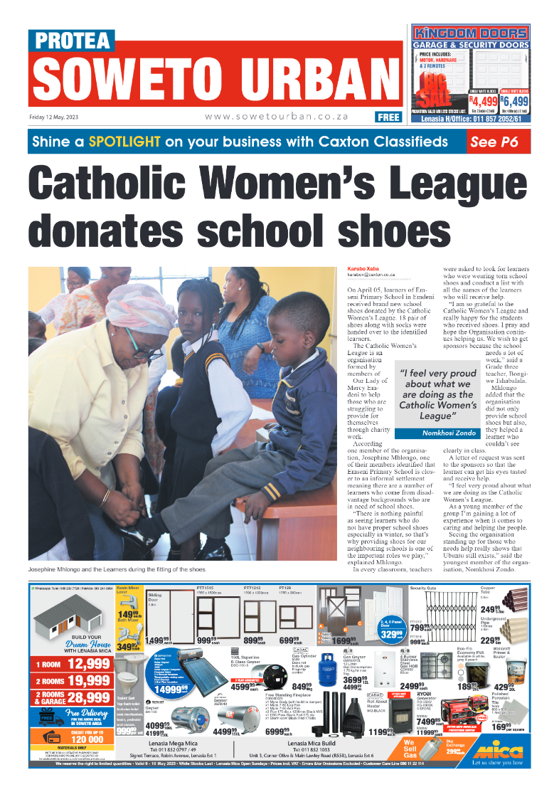 Protea: 12 May 2023 page 1