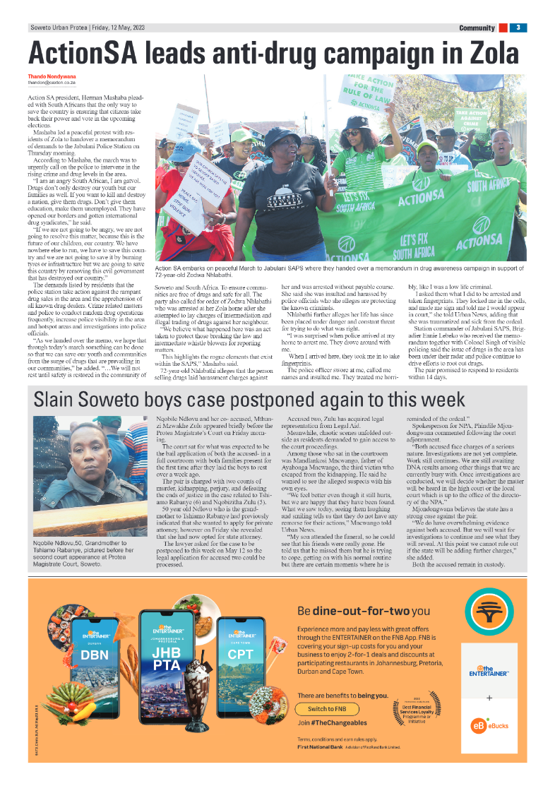 Protea: 12 May 2023 page 3