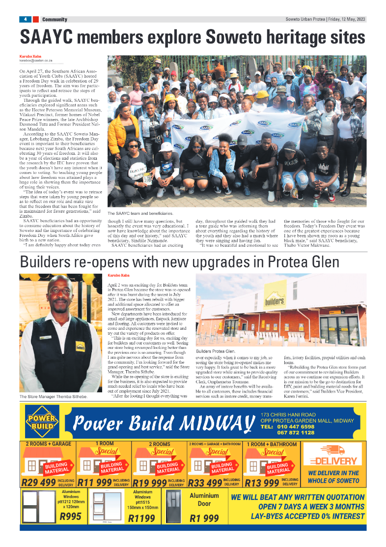 Protea: 12 May 2023 page 4