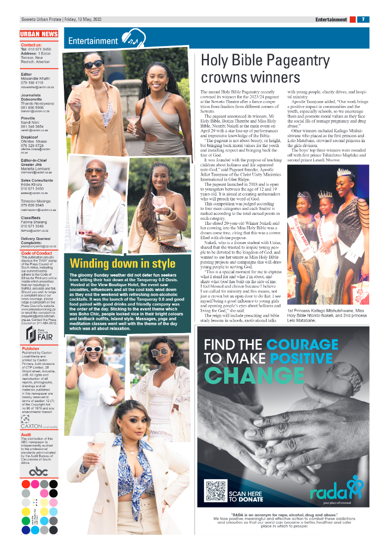 Protea: 12 May 2023 page 7