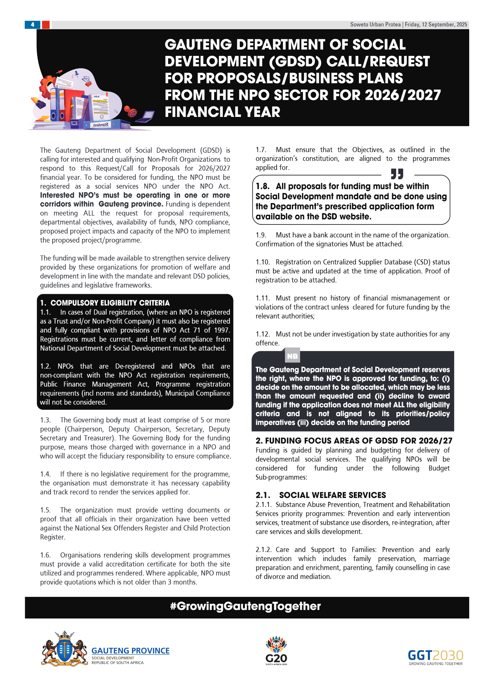 Protea: 12 September 2025 page 4