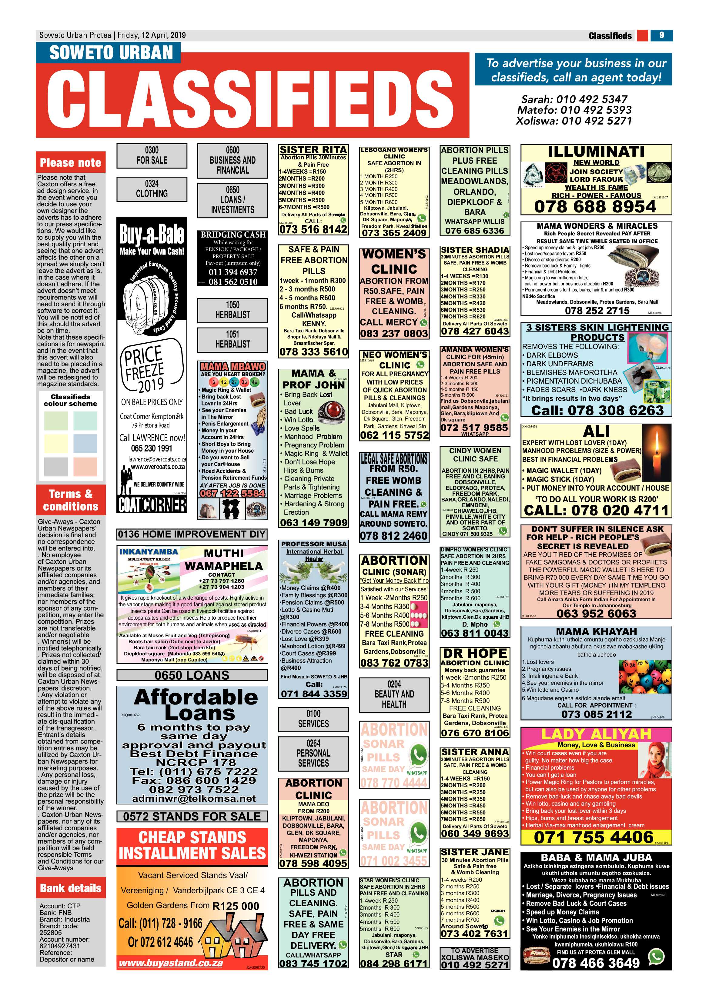 Protea News – April 12 , 2019 page 9