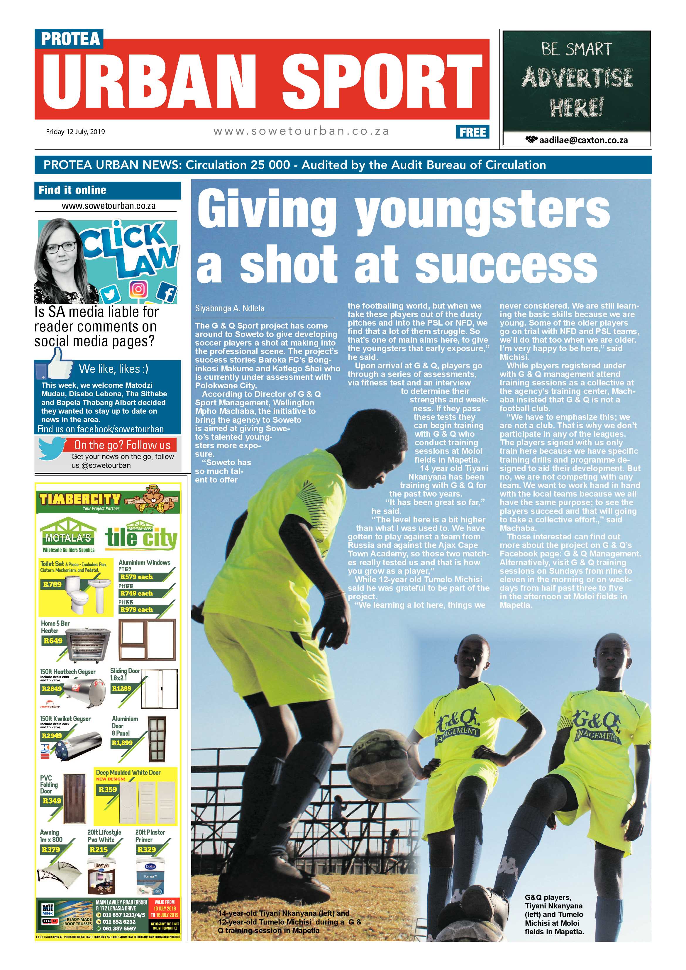Protea News – July 12, 2019 page 12