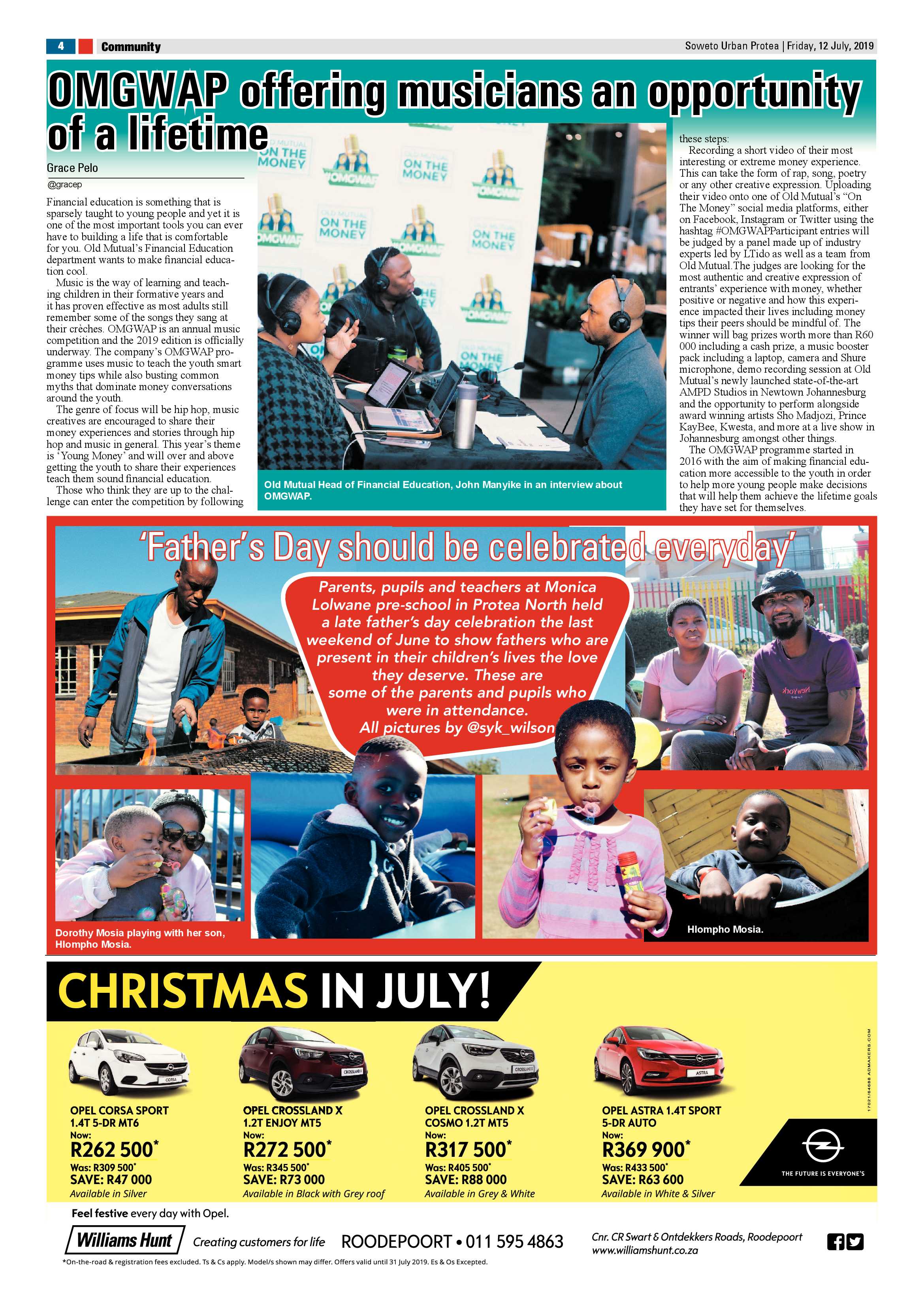 Protea News – July 12, 2019 page 4
