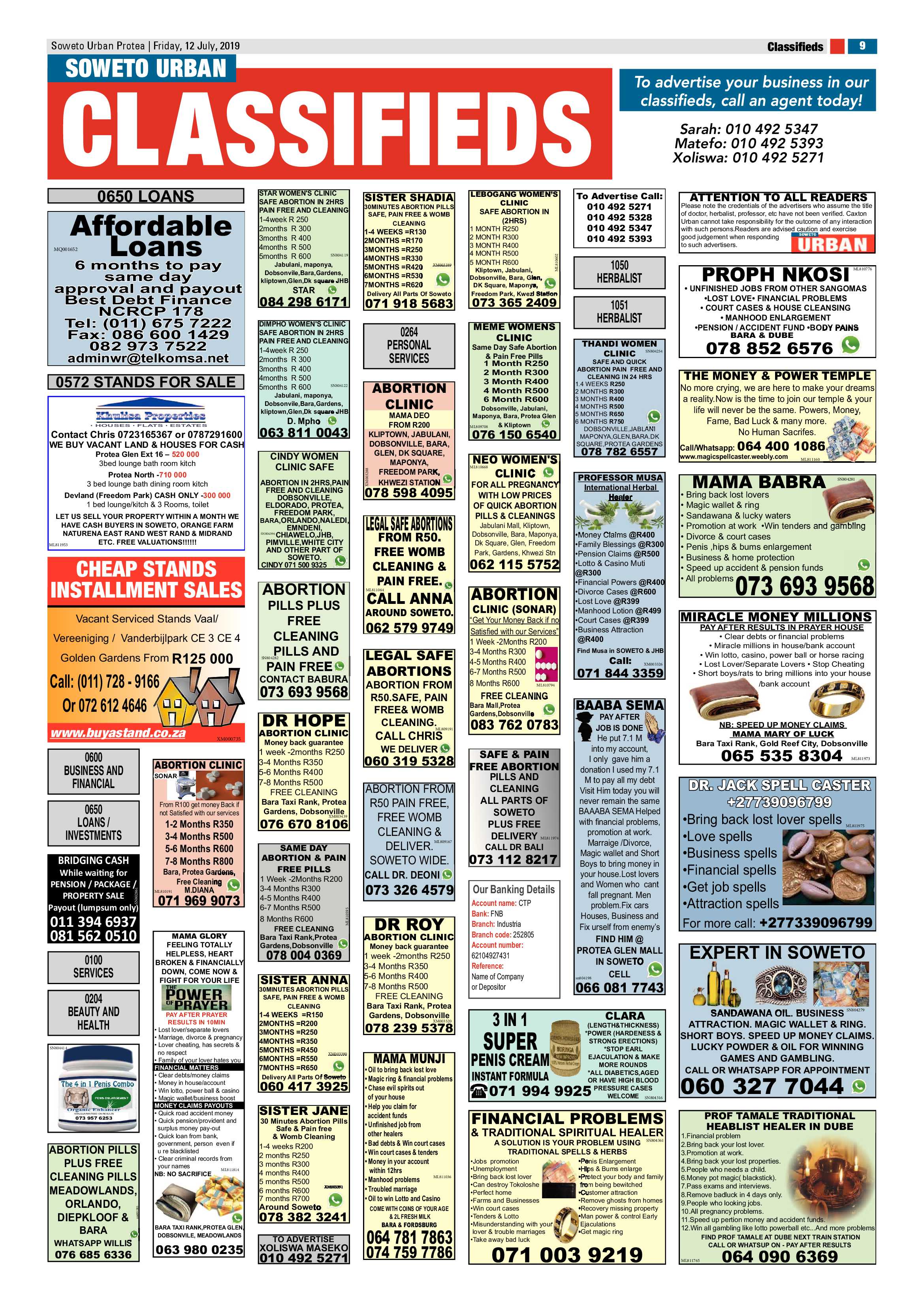 Protea News – July 12, 2019 page 9