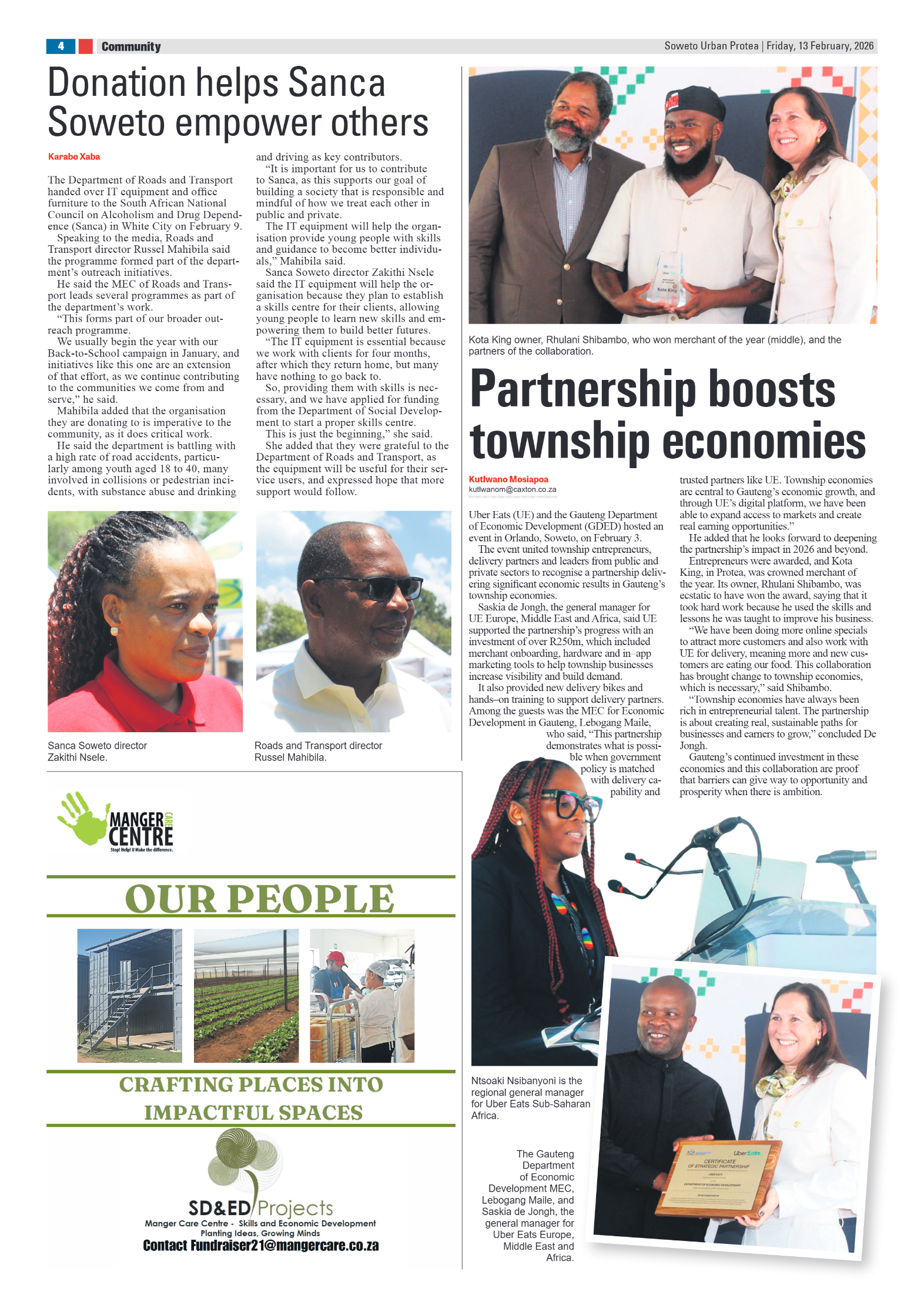 Protea: 13 February 2026 page 4