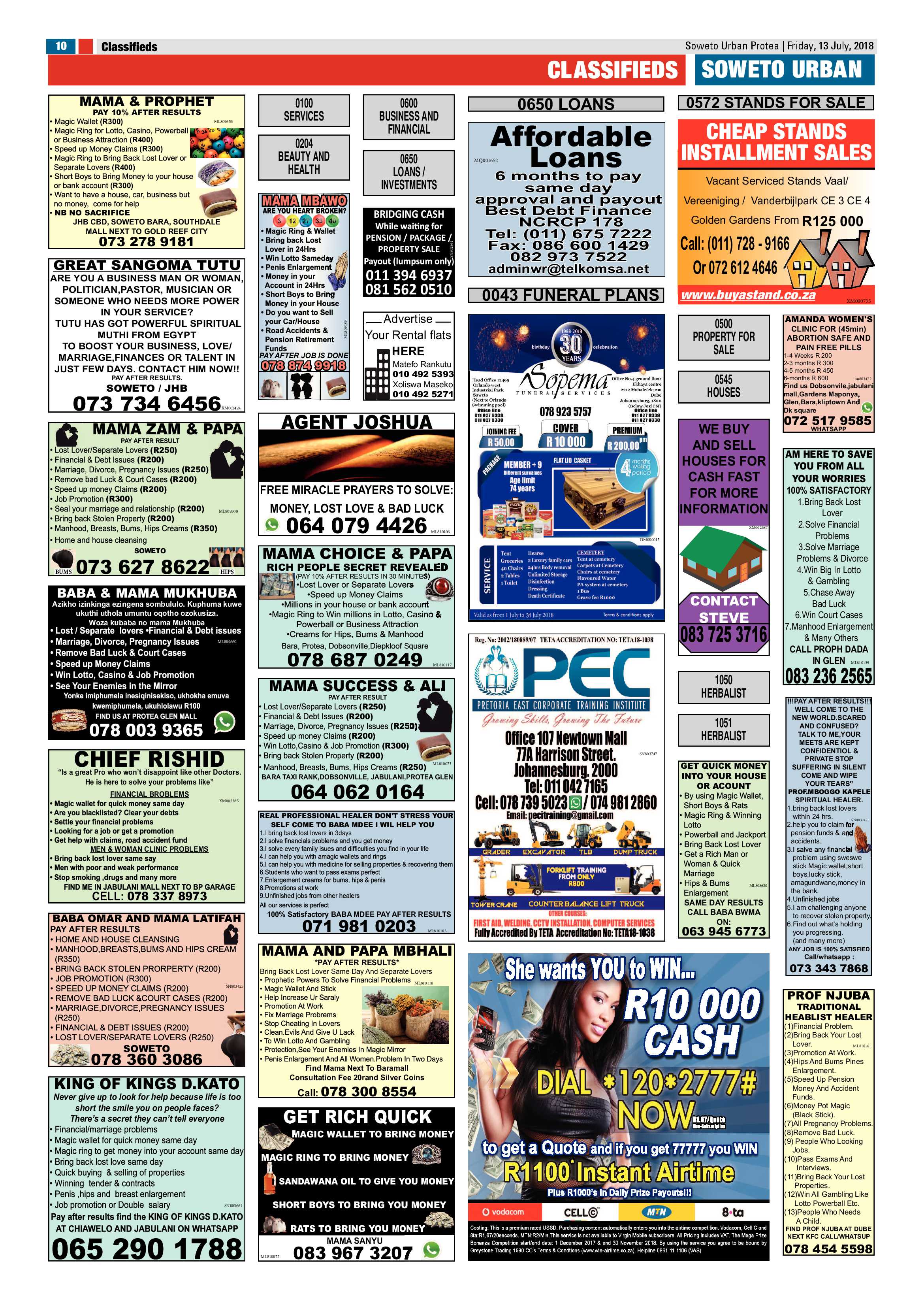 Protea – July 13, 2018 issue page 10