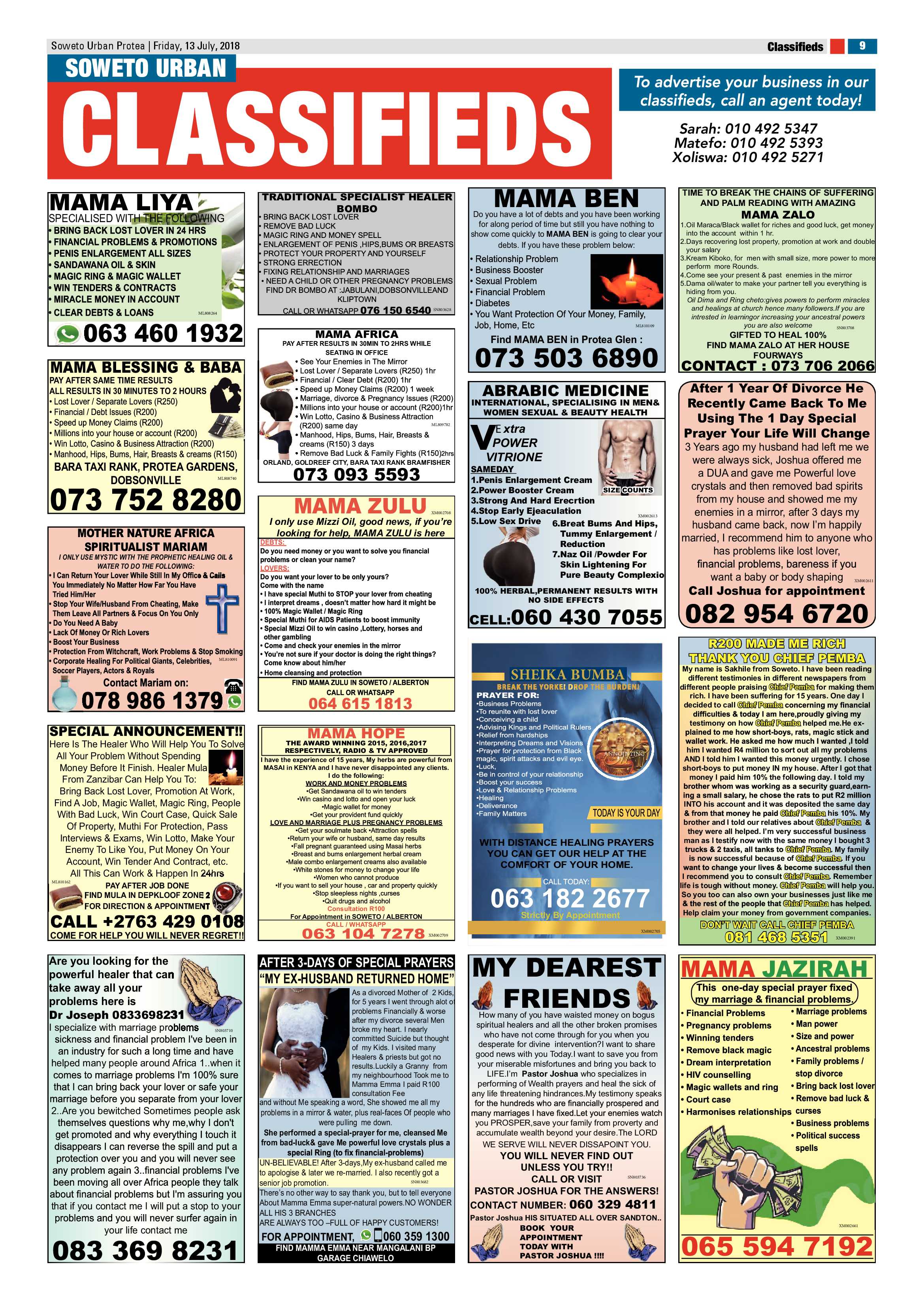 Protea – July 13, 2018 issue page 9