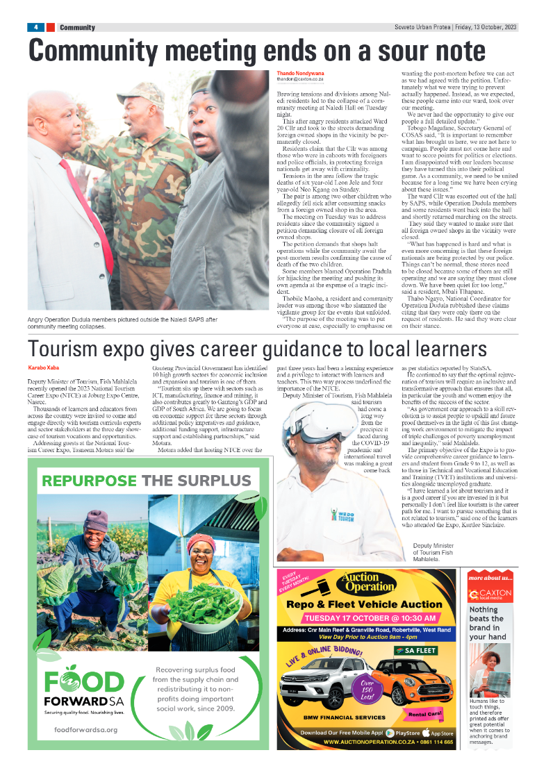 Protea: 13 October 2023 page 4