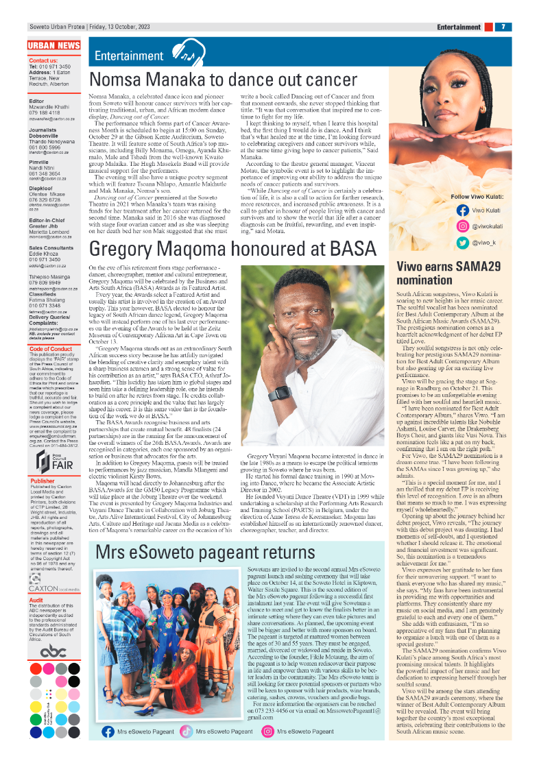 Protea: 13 October 2023 page 7