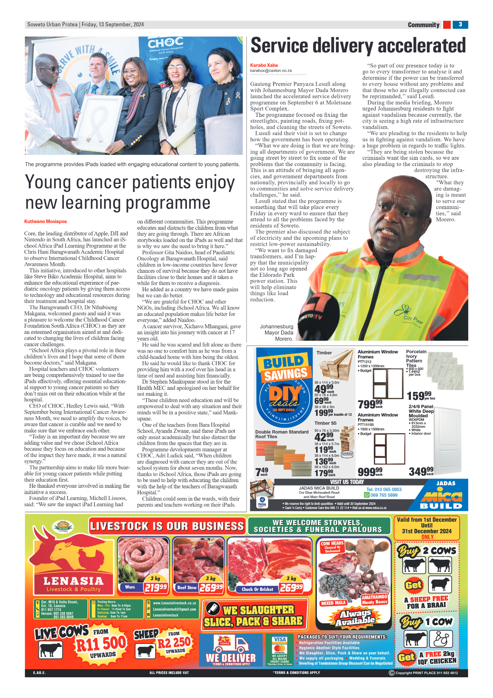 Protea: 13 September 2024 page 3