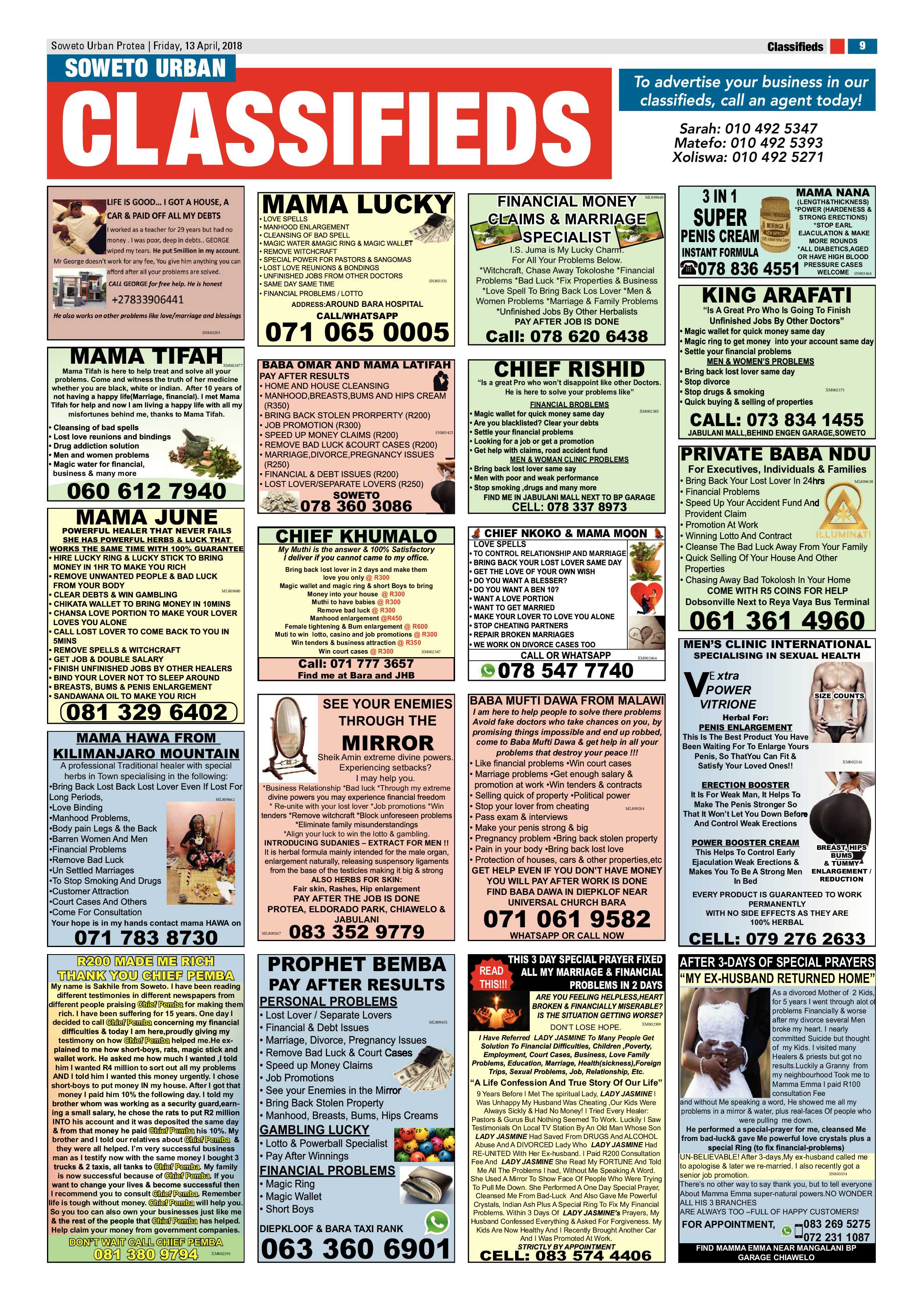 Protea – April 13, 2018 issue page 9