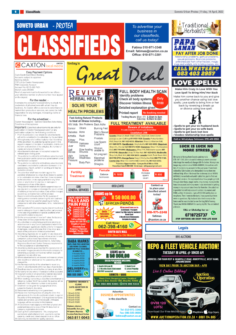 Protea: 14 April 2023 page 6
