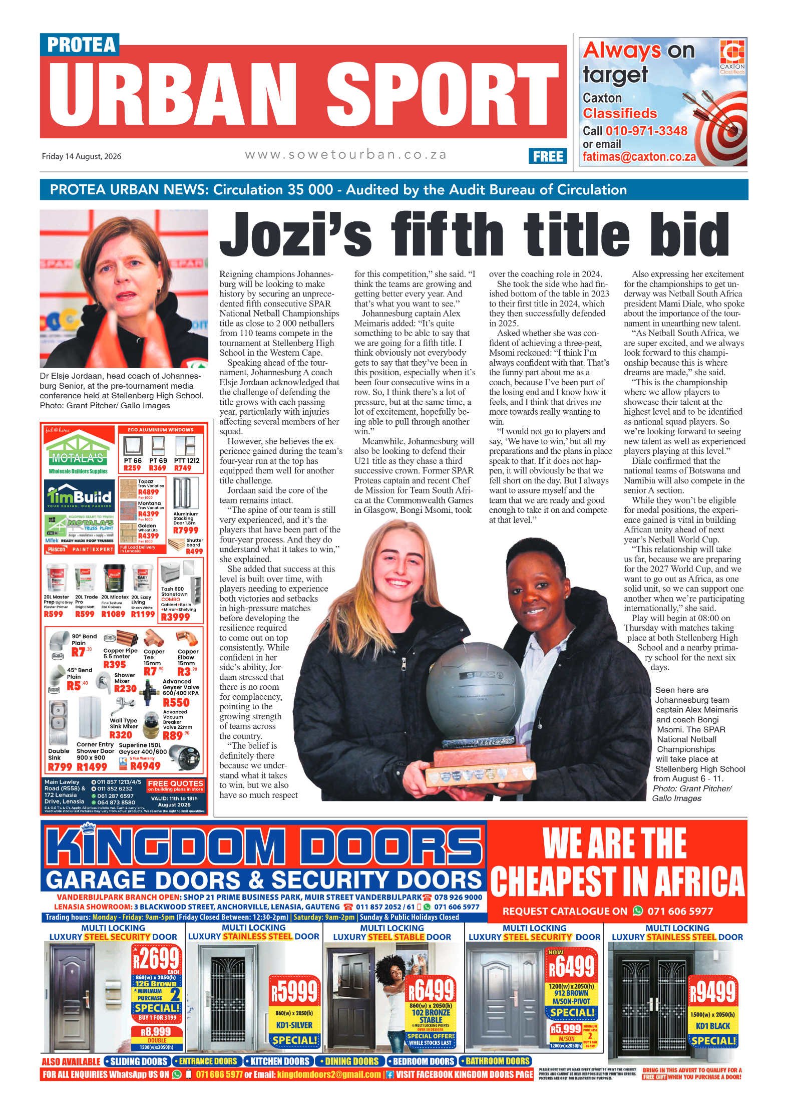 Protea 14 August 2026 page 8