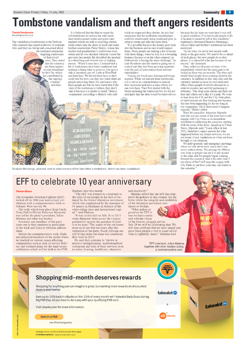 Protea: 14 July 2023 page 3